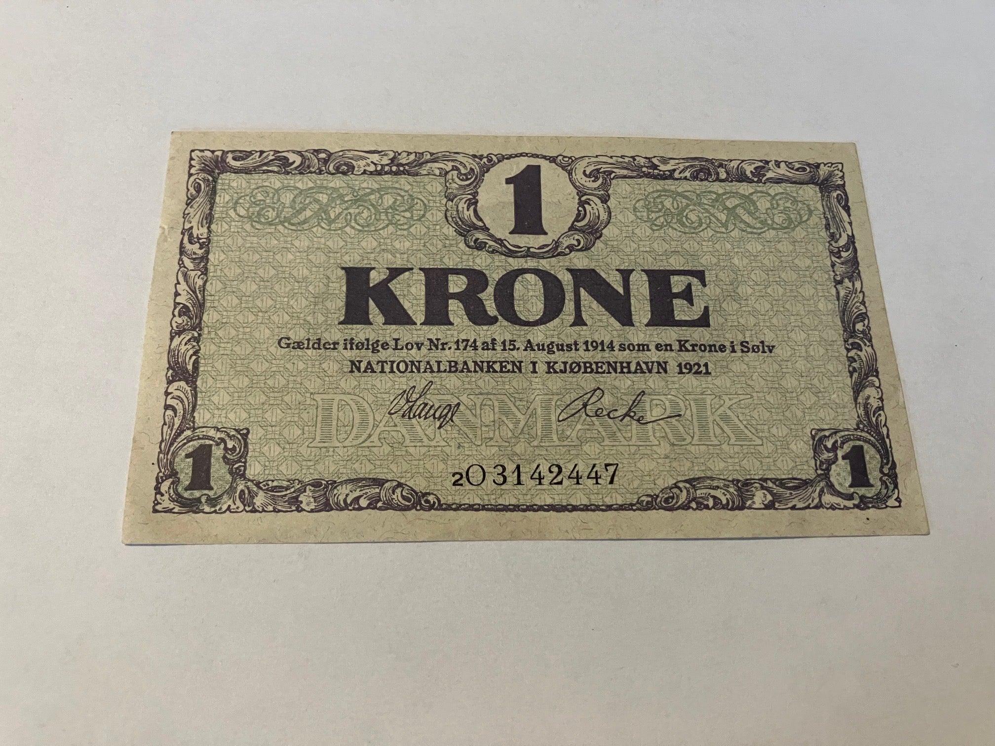1 Krone 1921