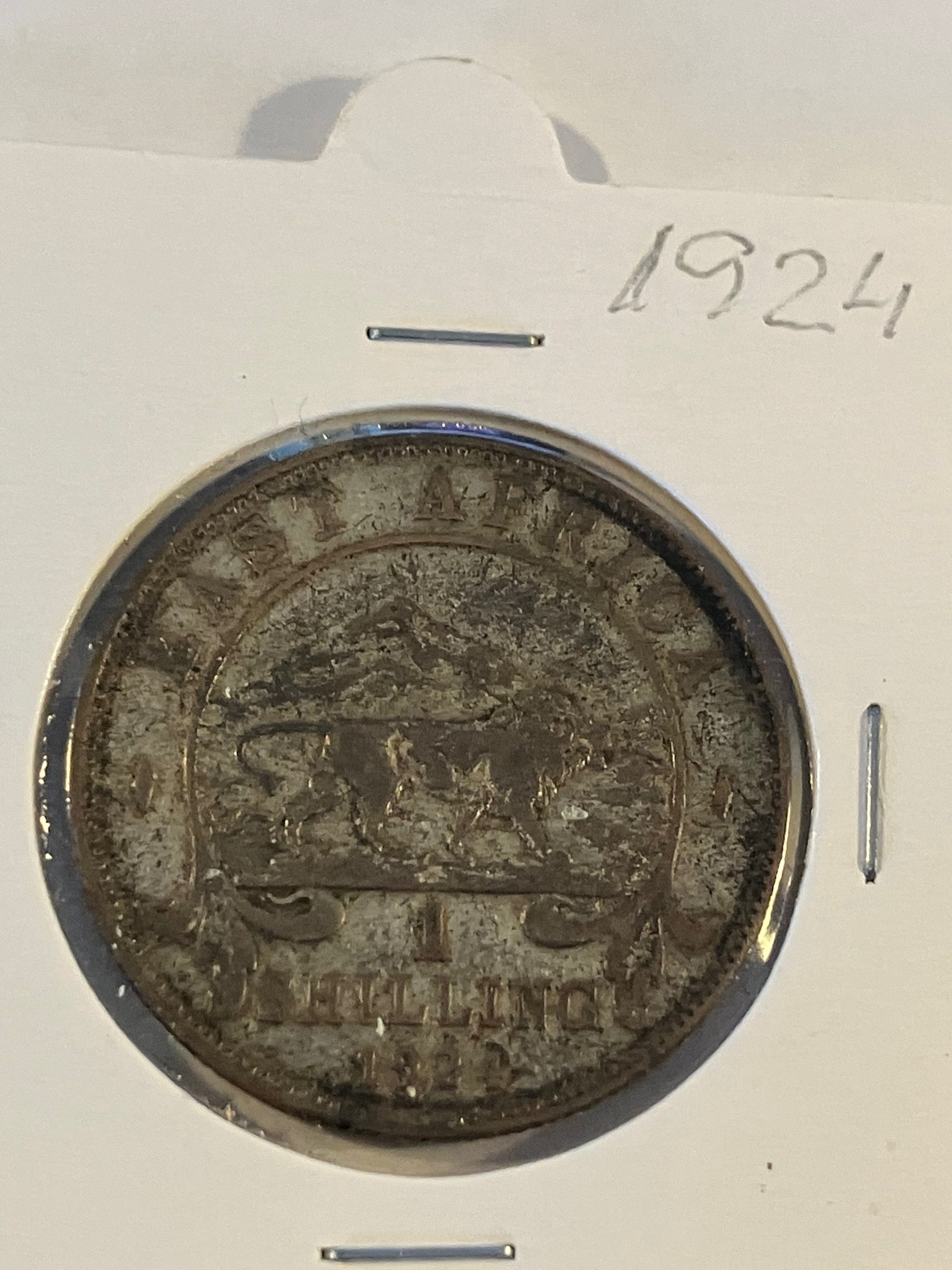 1 Shilling 1924 East Africa