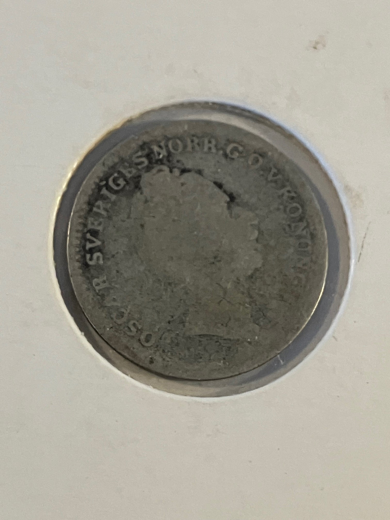1/16 Riksdaler 1852 Sweden