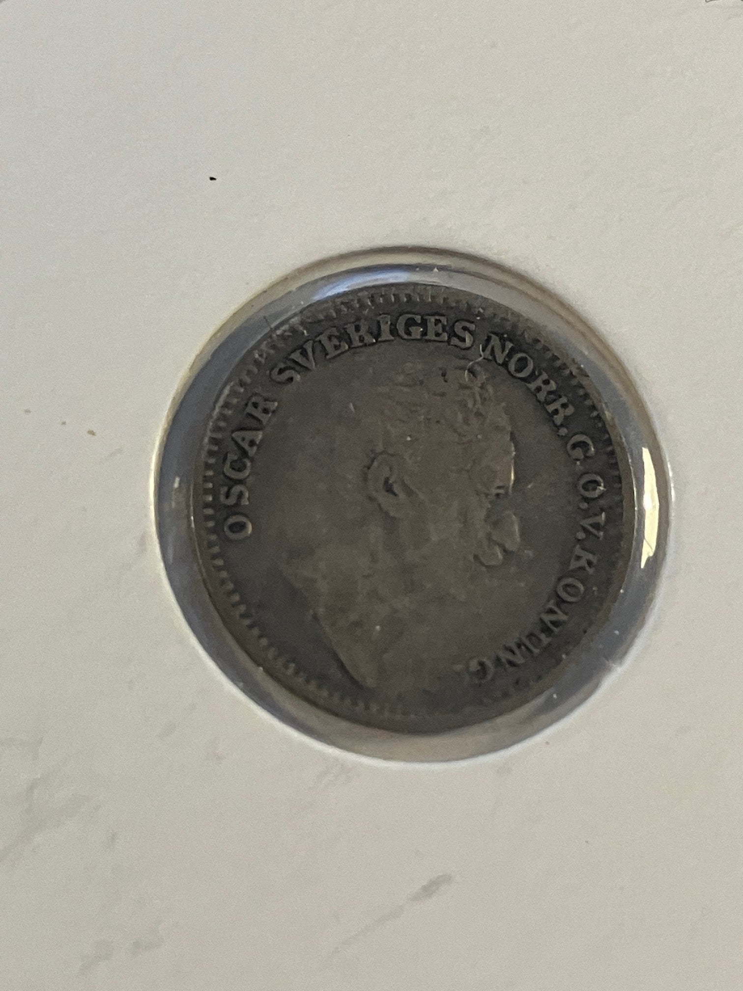 1/16 Riksdaler 1852 Sweden