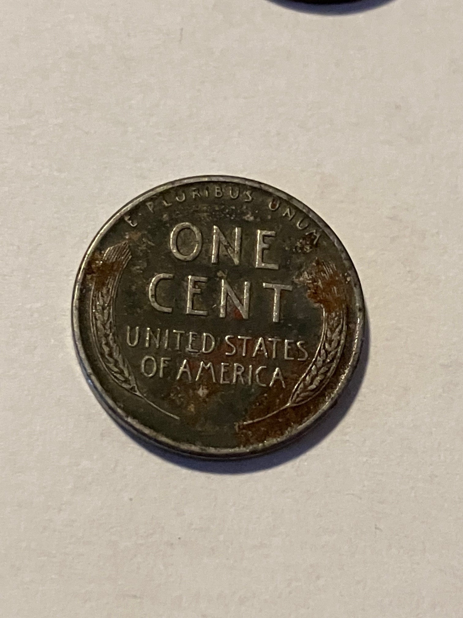 One Cent USA 1943 D