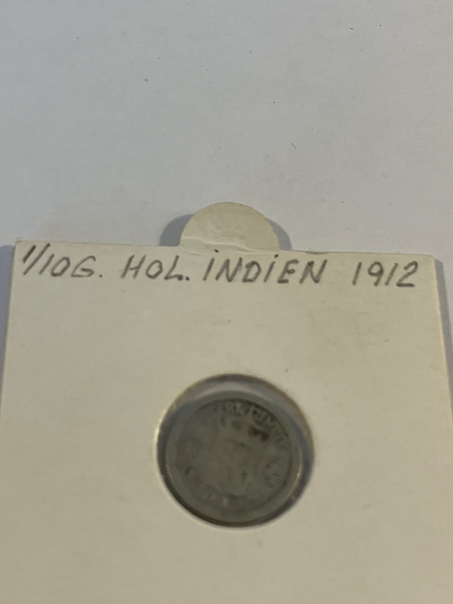 1/10 G Netherlands Indies 1912