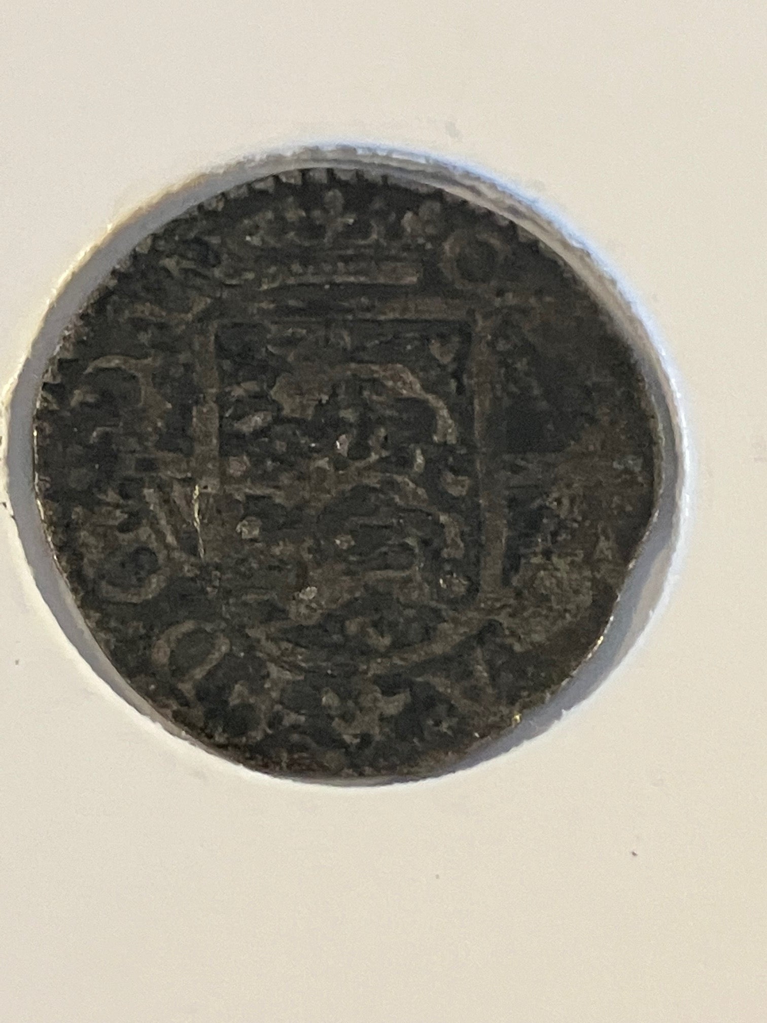 2 Skilling 1618 Danmark - Slidt