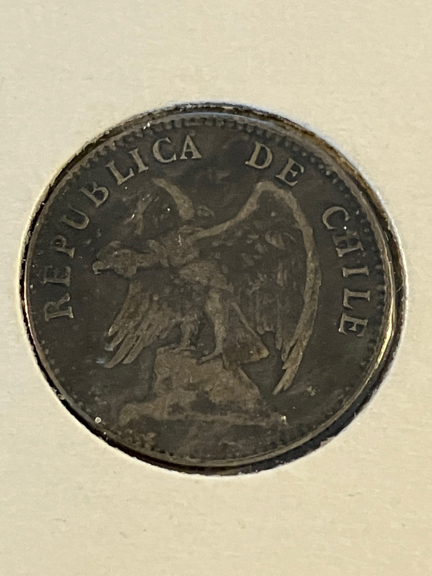 20 Centavos 1919 Chile