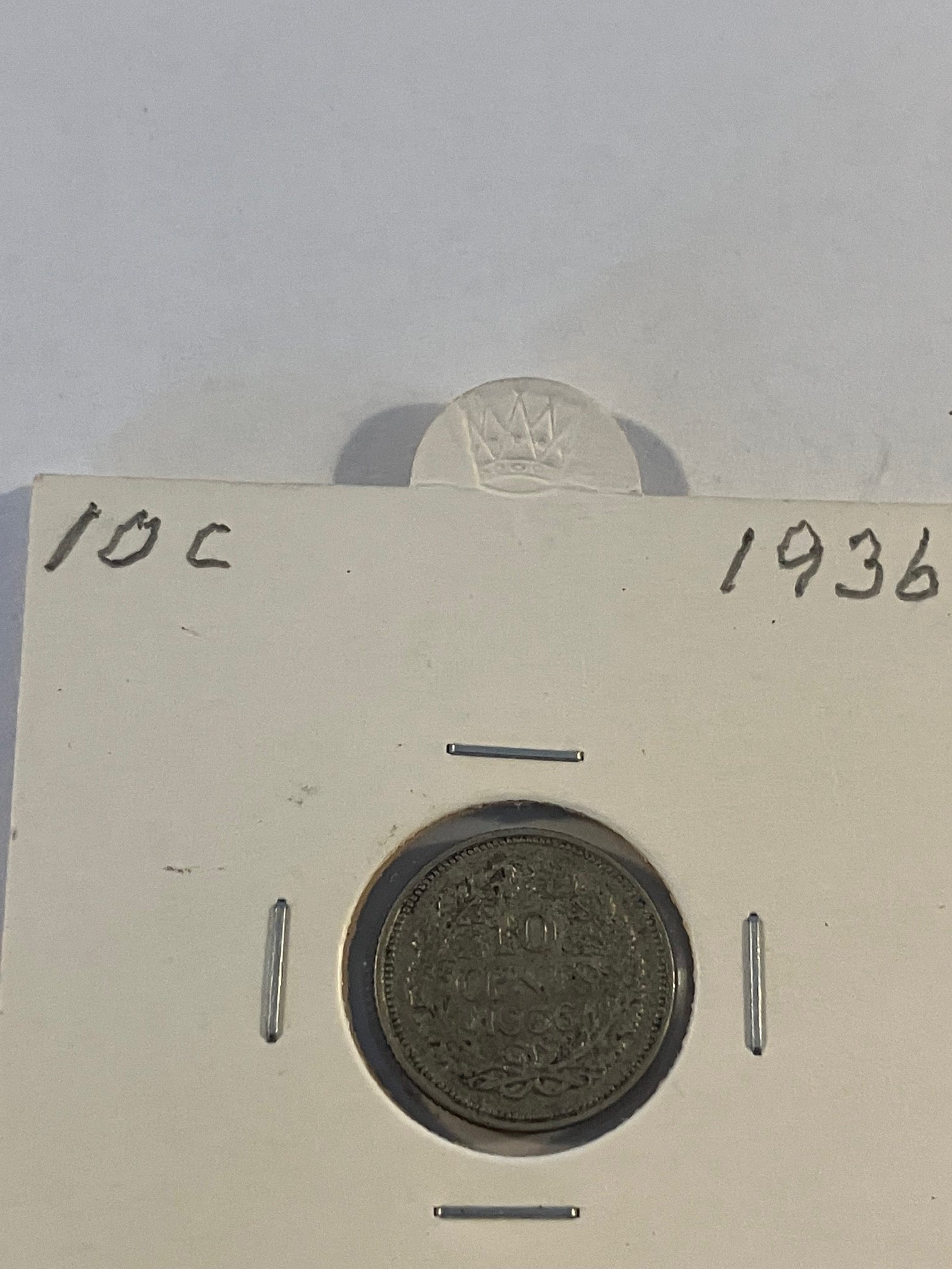 10 Cents Netherlands 1936