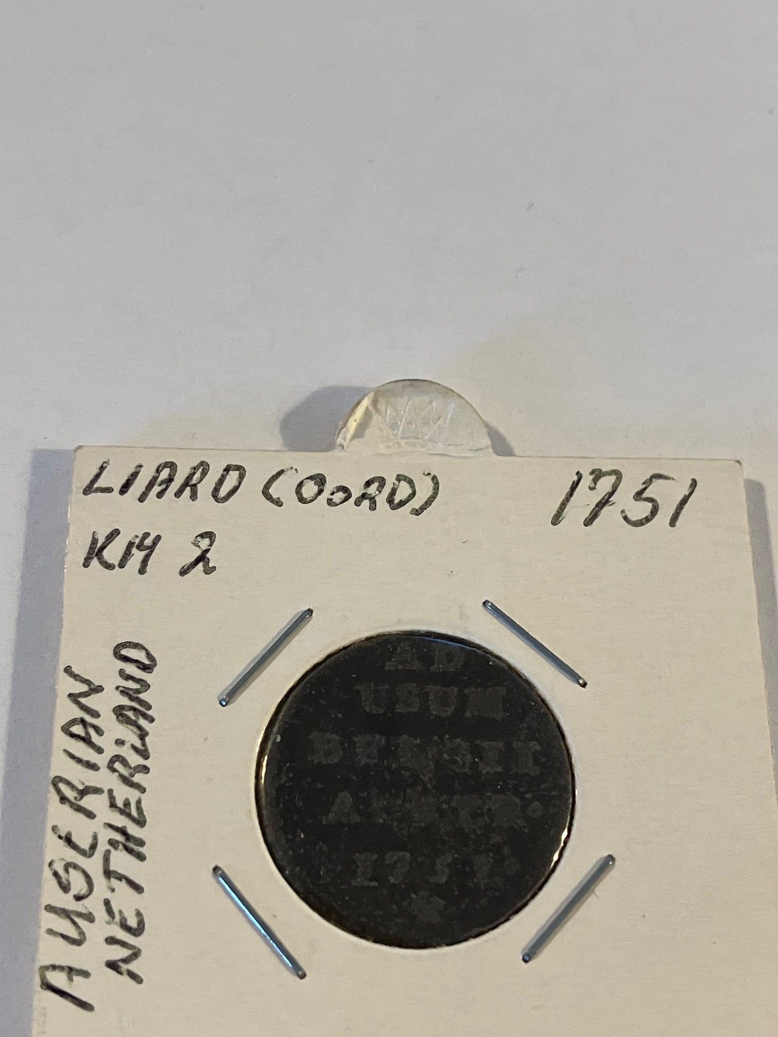 Austrian Netherlands 1 Liard 1751