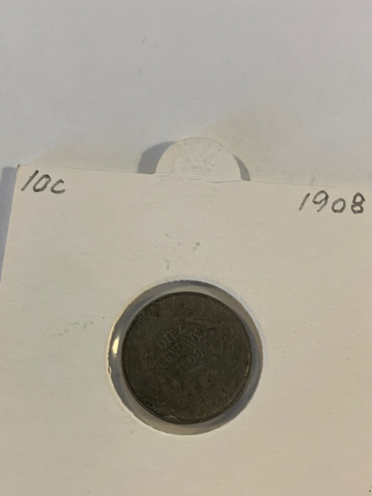 10 Centavos 1908 Chile