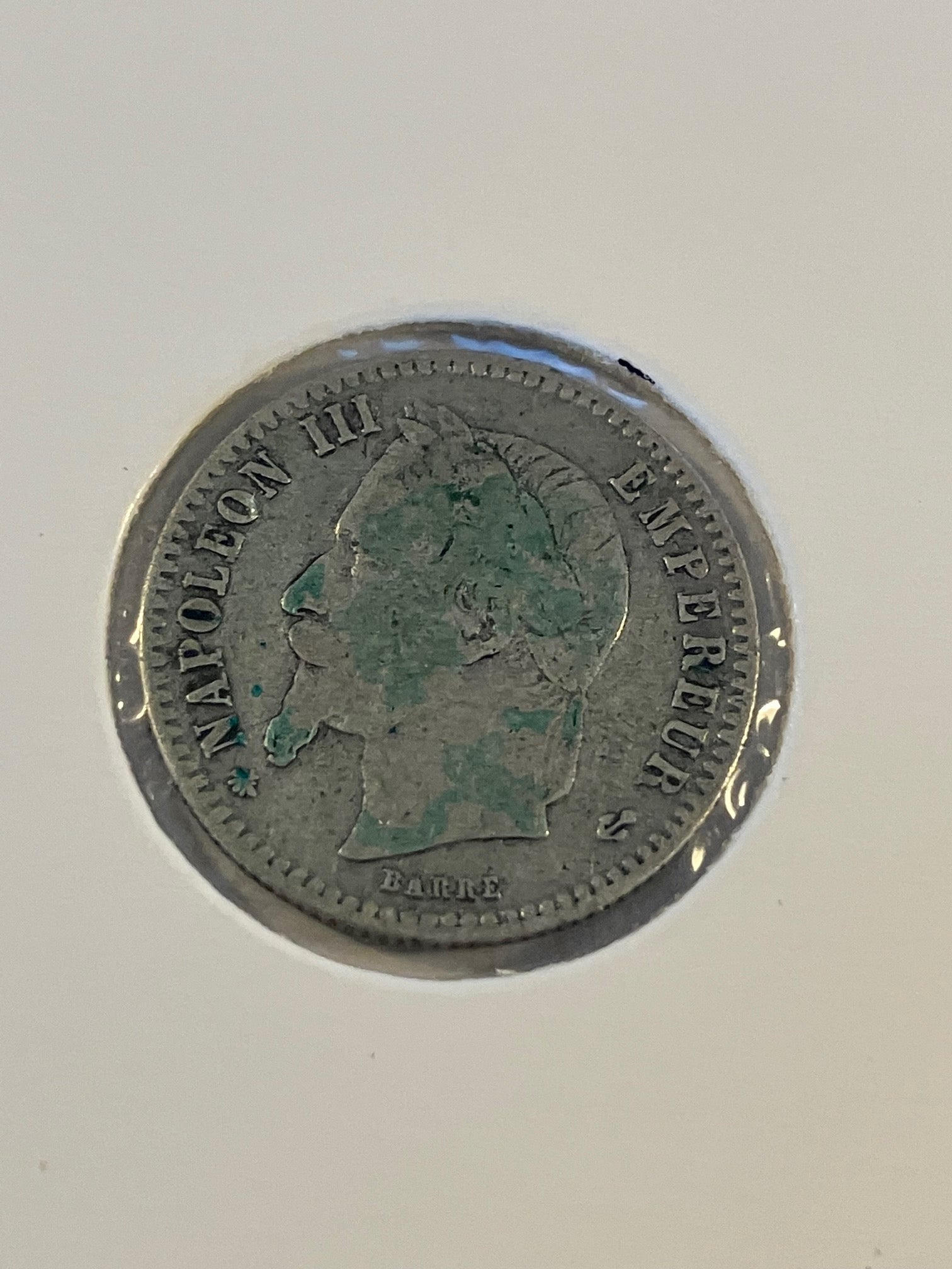 50 Cents France 1867A - Bad condition