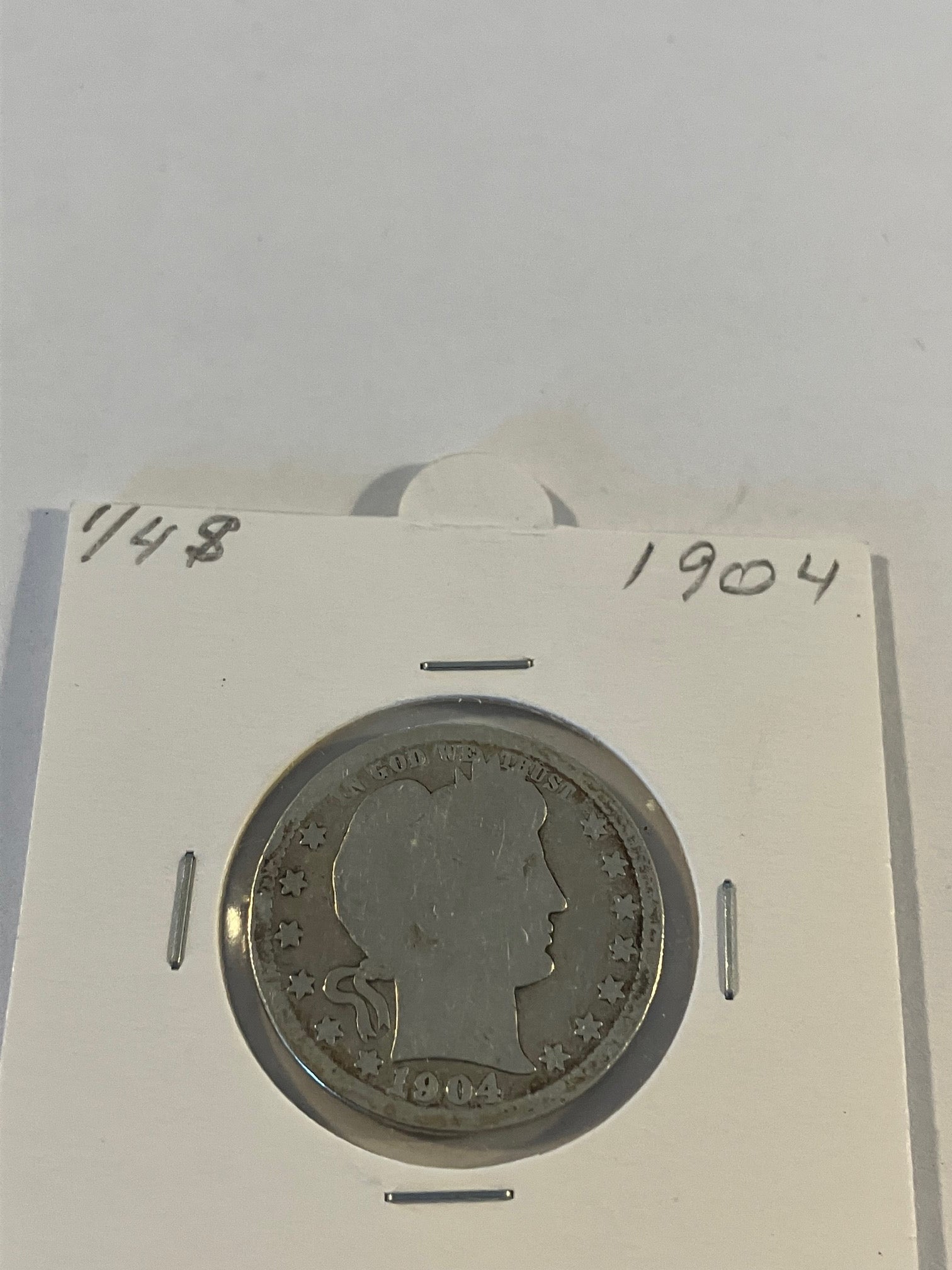 Quarter Dollar 1904 USA