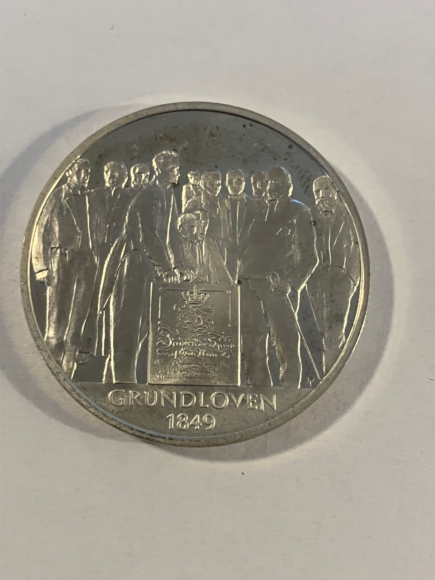 Grundloven 1849 - Danmarks Historie Sølv