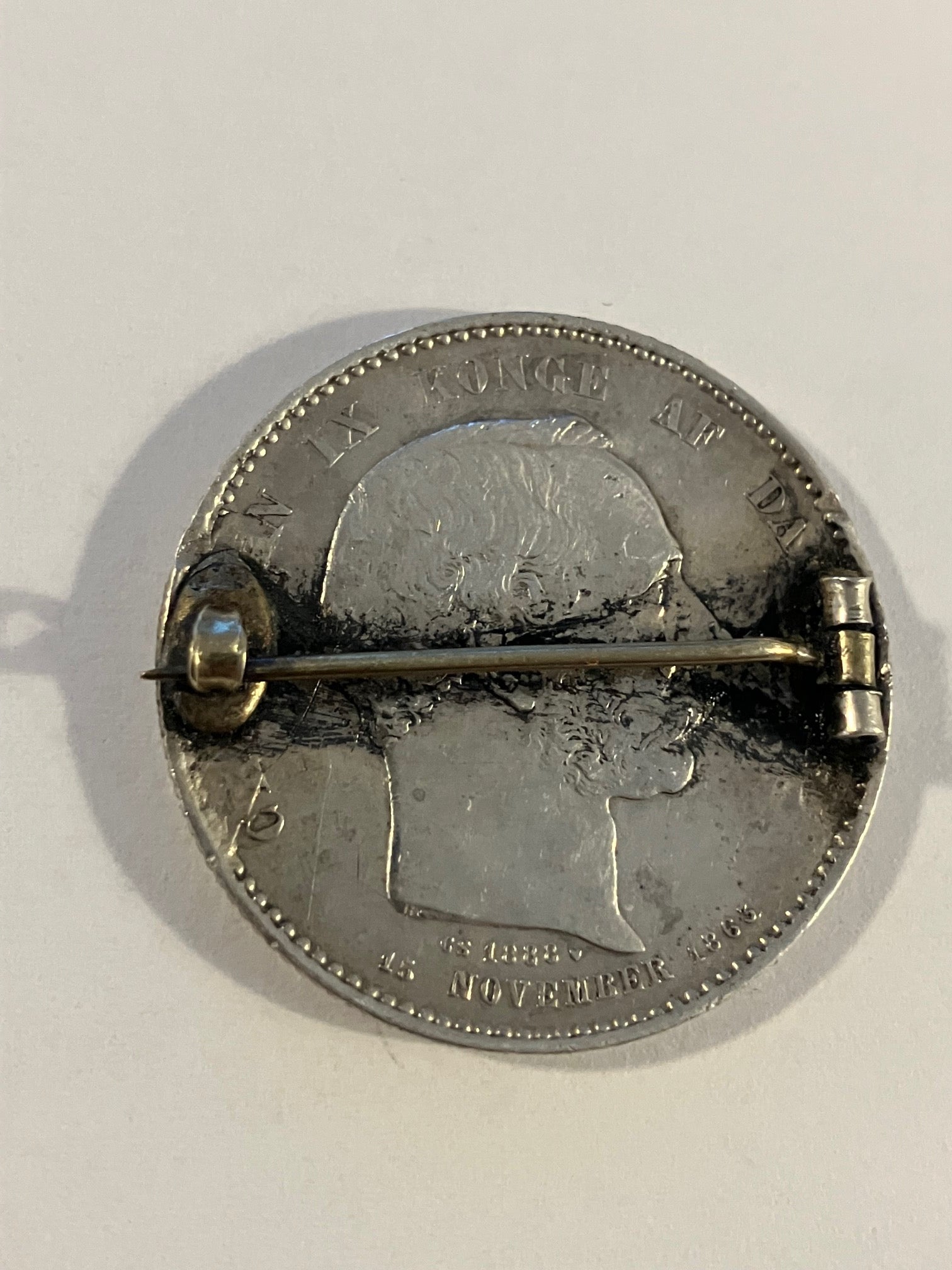 2 Kroner 1888 - Montering / Dårlig stand