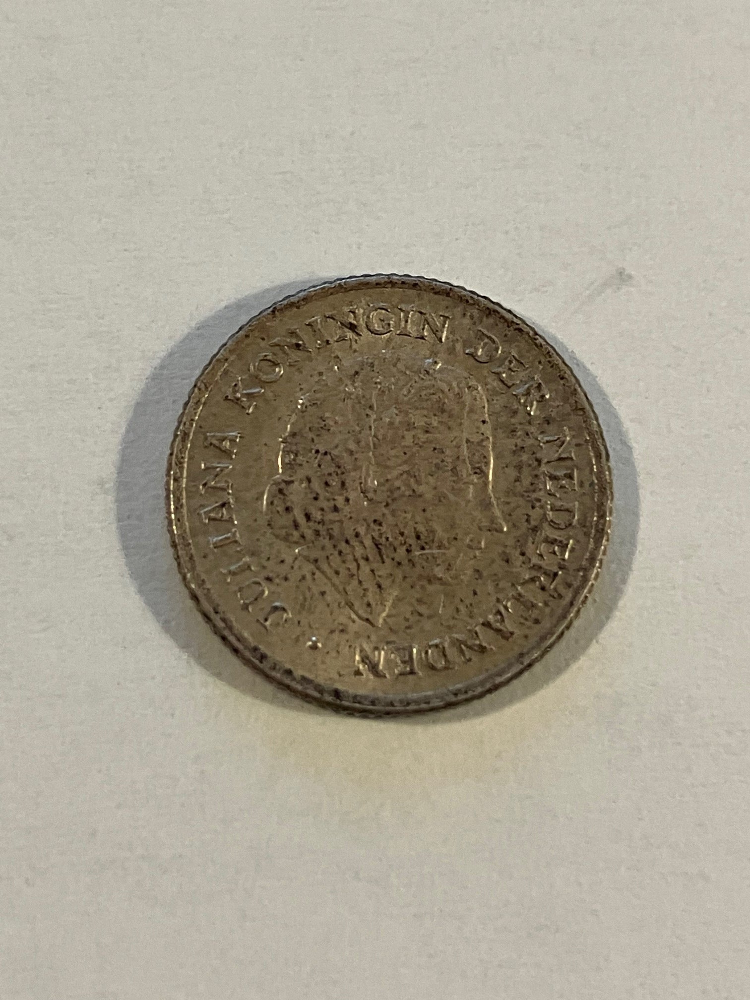 1/10 G Netherlands Antilles 1954