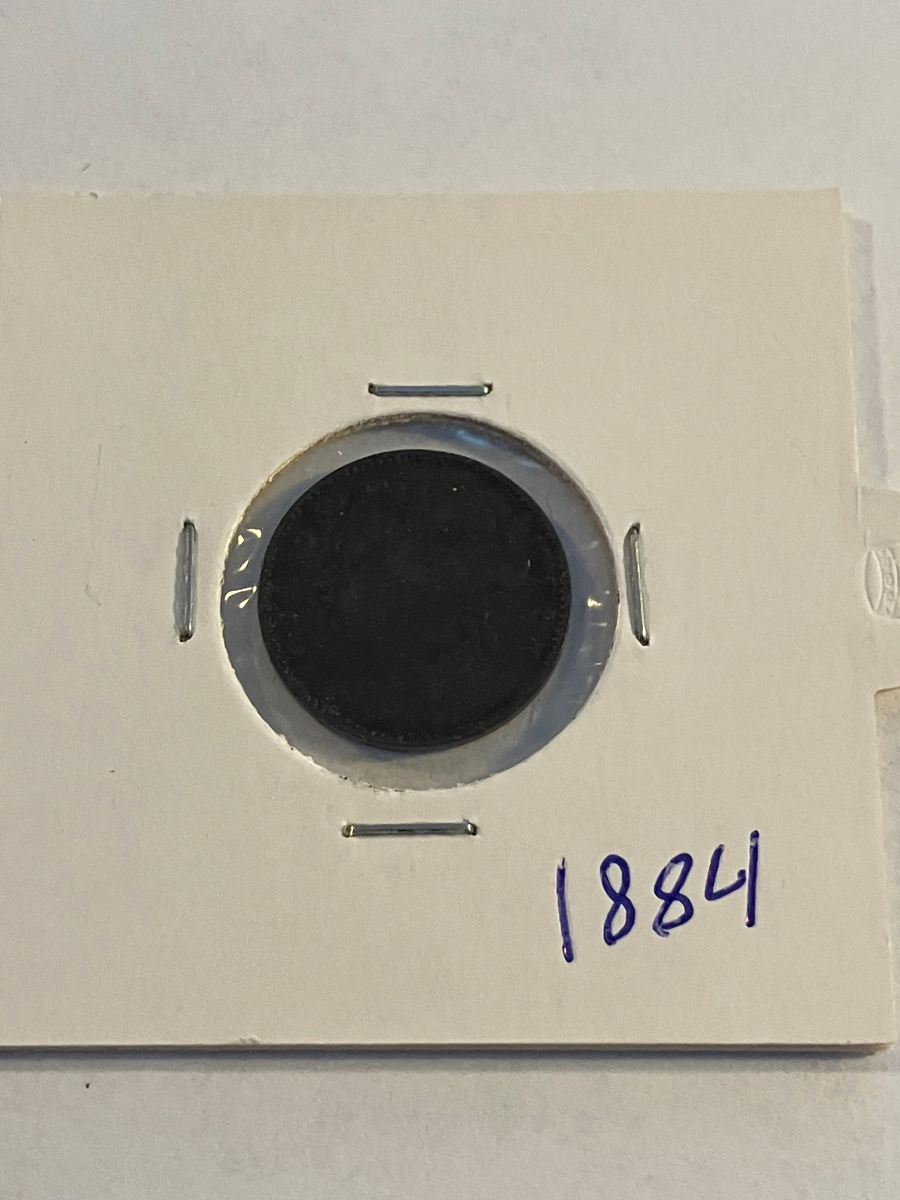 Quarter cent 1884 Straits Settlements