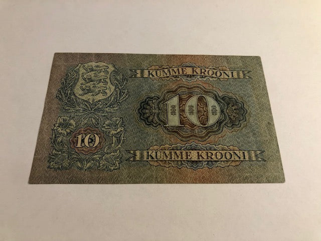 10 Krooni Estonia 1928