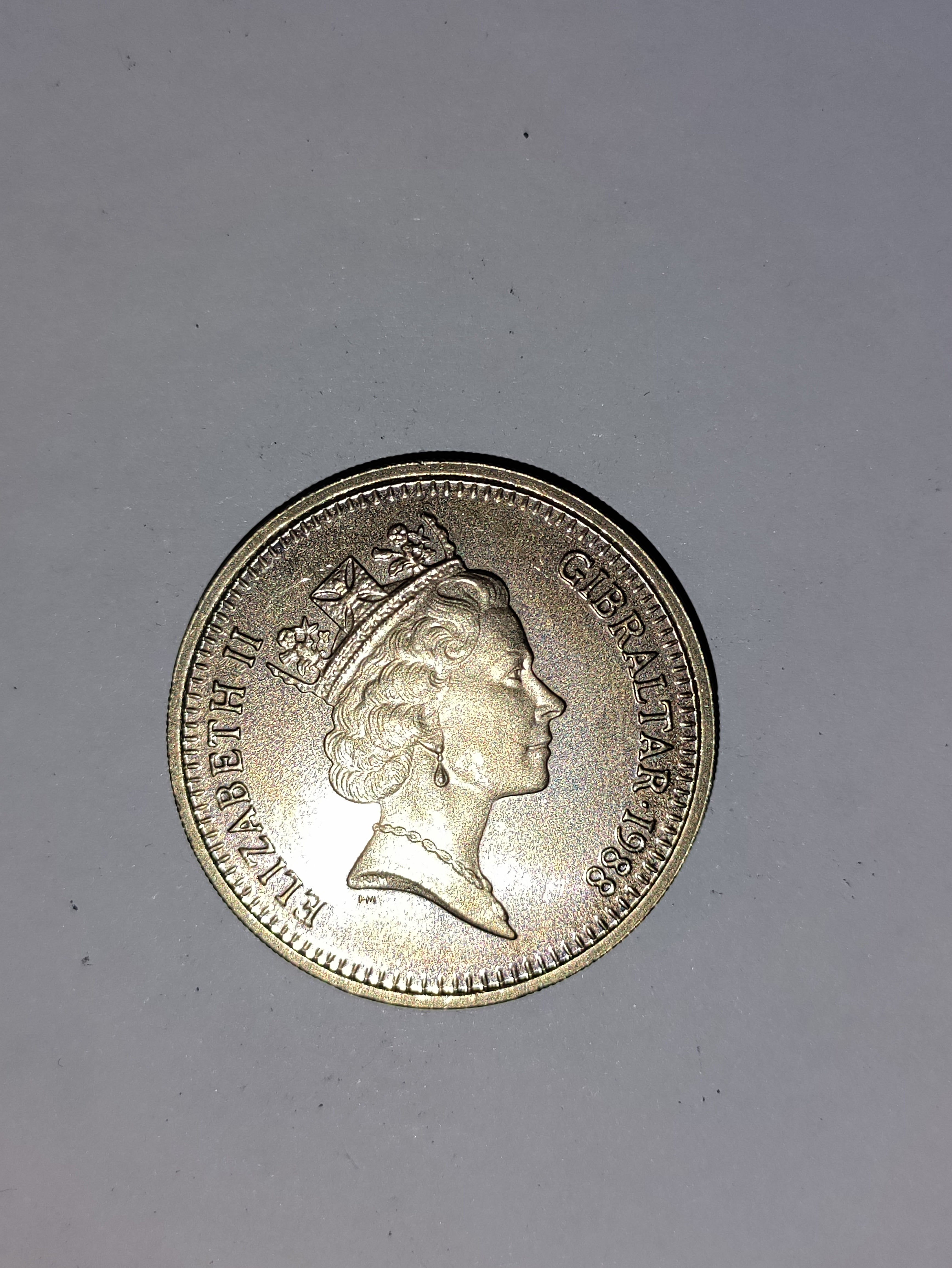 Two Pounds Gibraltar 1988