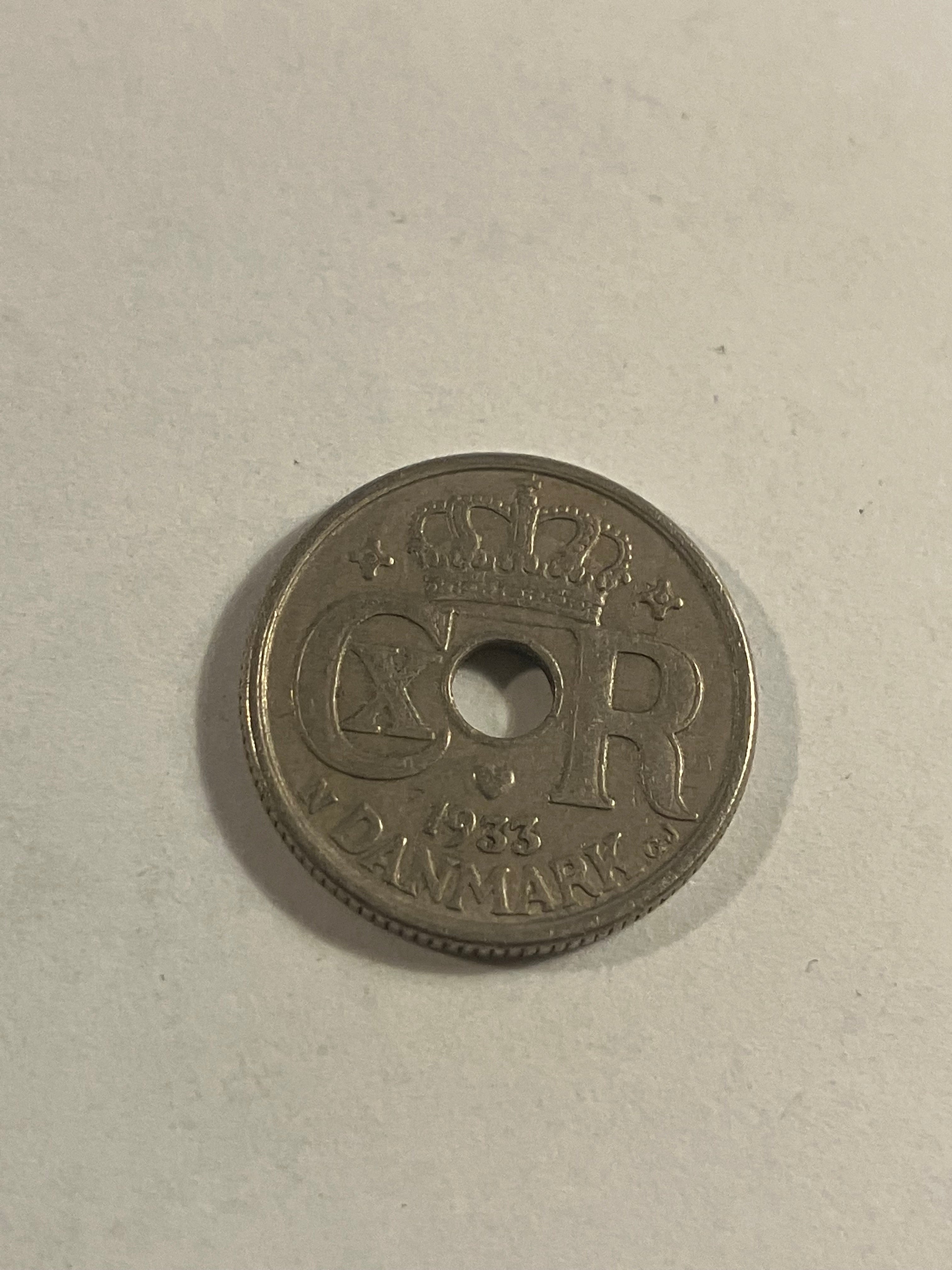 10 øre 1933 Denmark