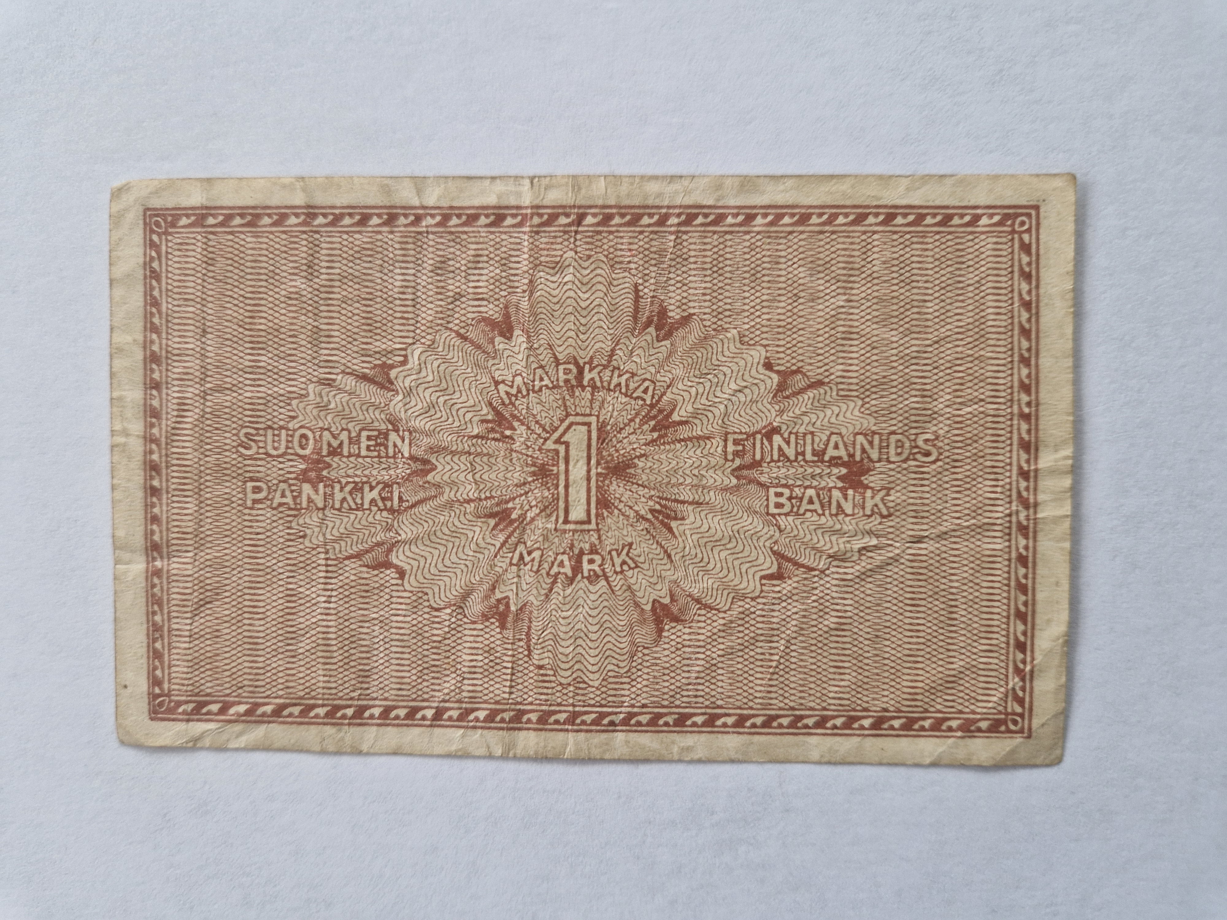 1 Mark Finland 1918