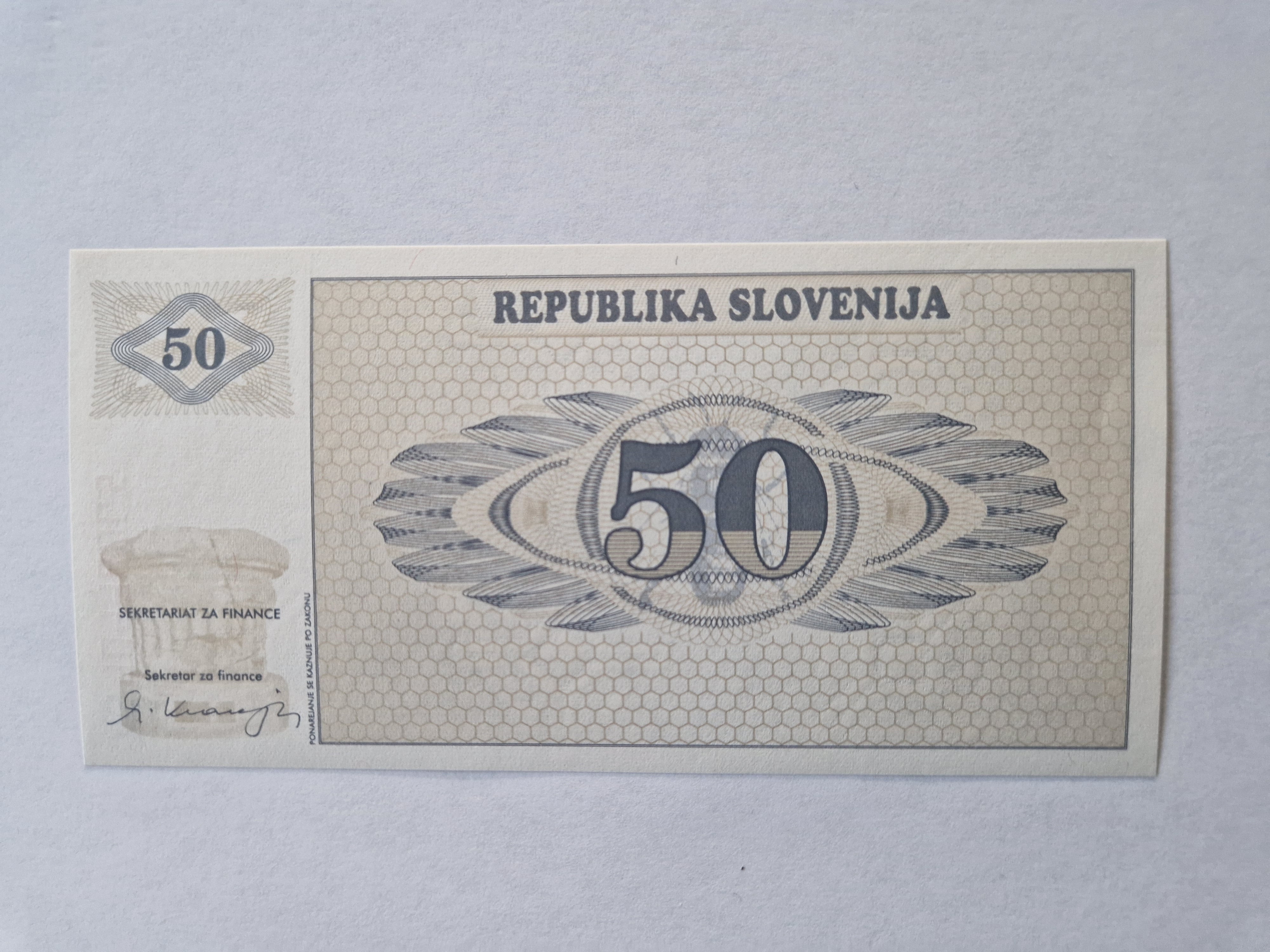 50 Tolarjev Slovenia