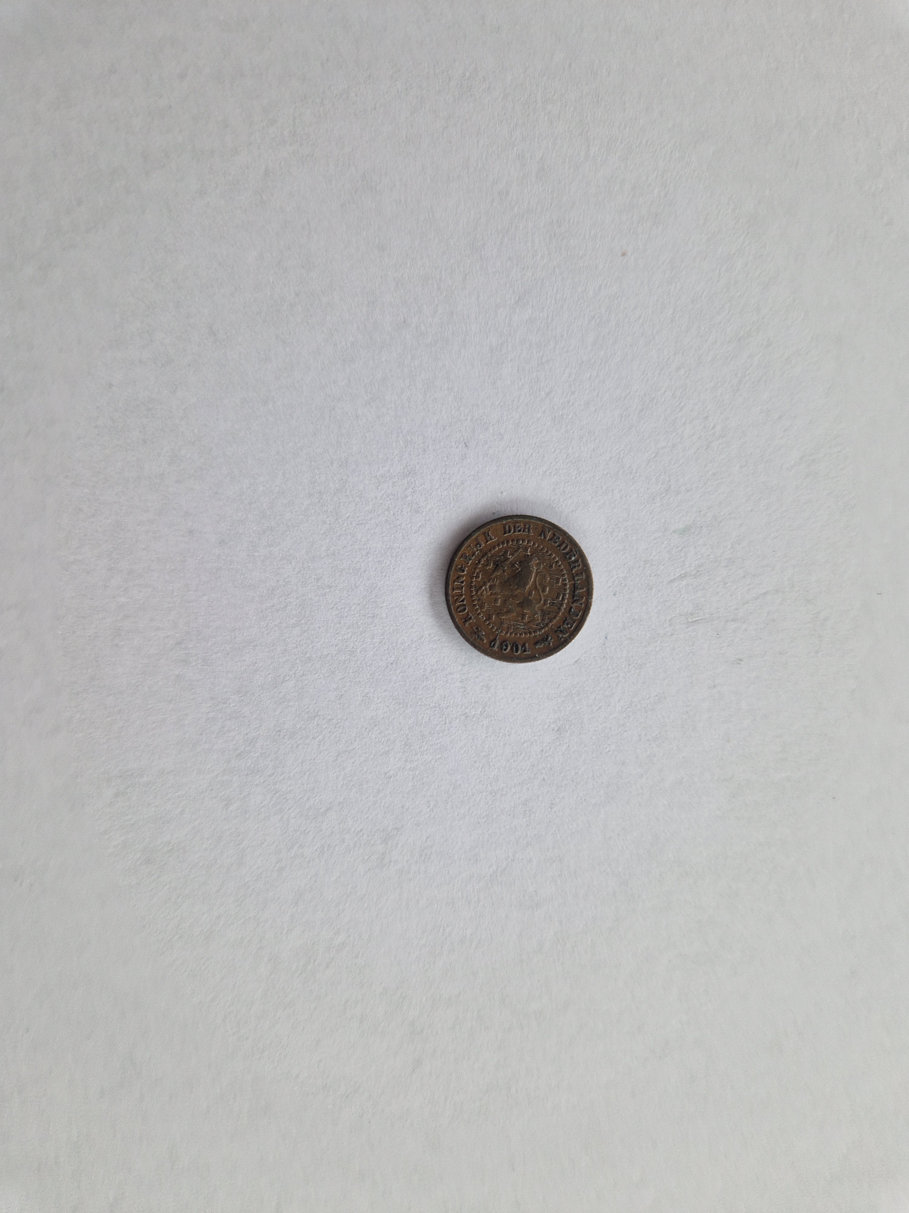 1/2 Cent Netherlands 1901