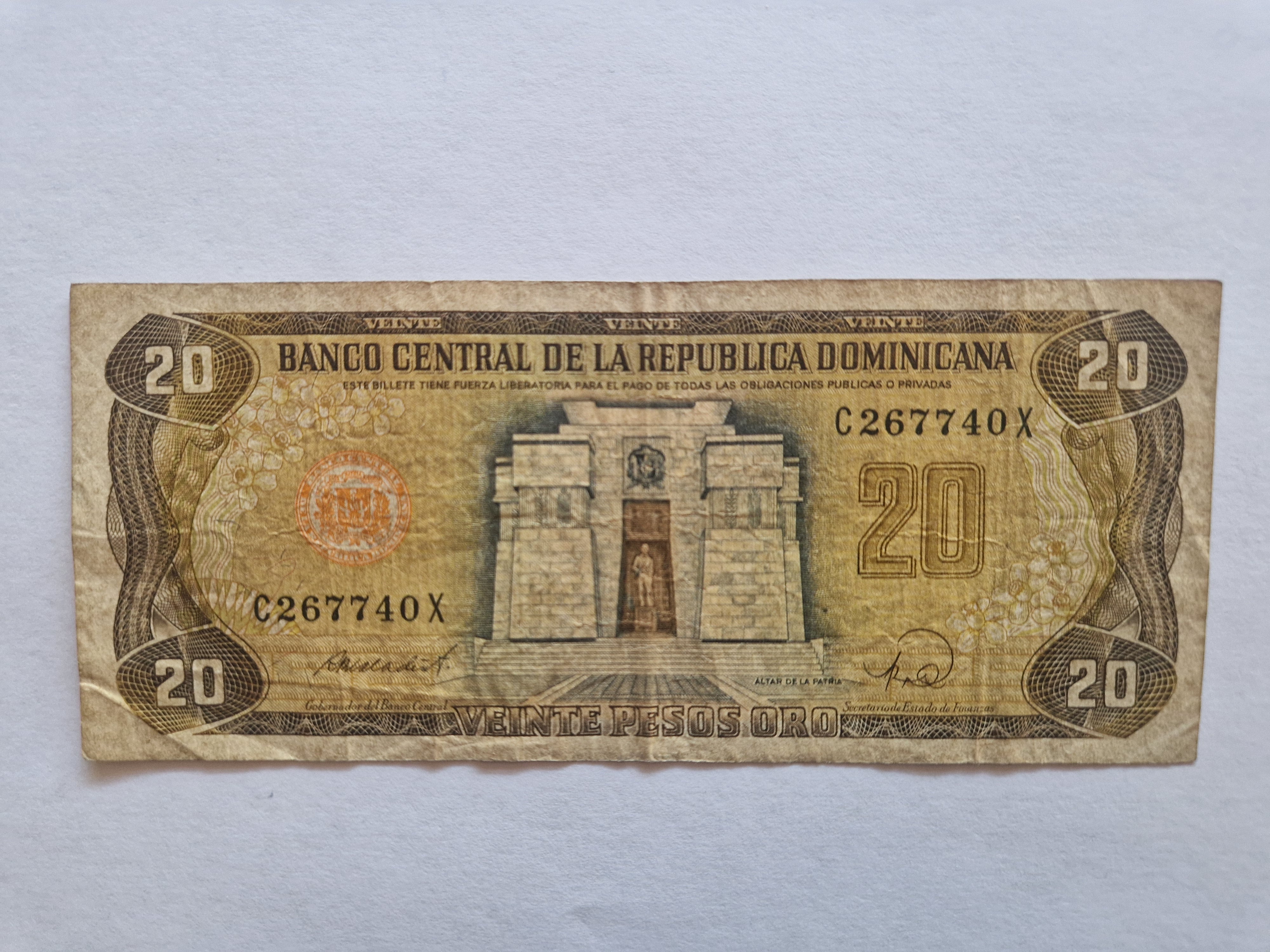 20 Pesos Dominican Republic