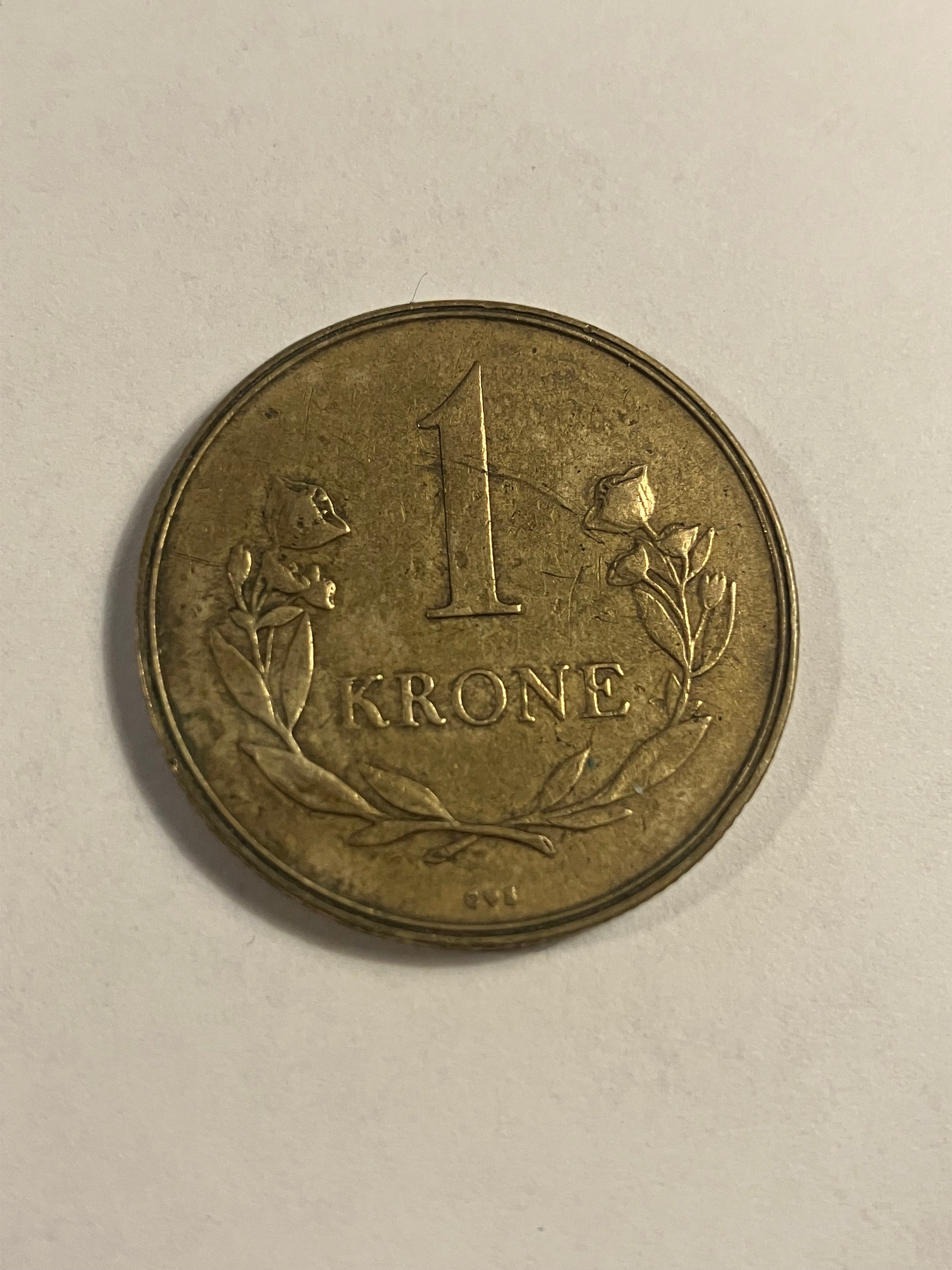 1 Krone Grønland 1957