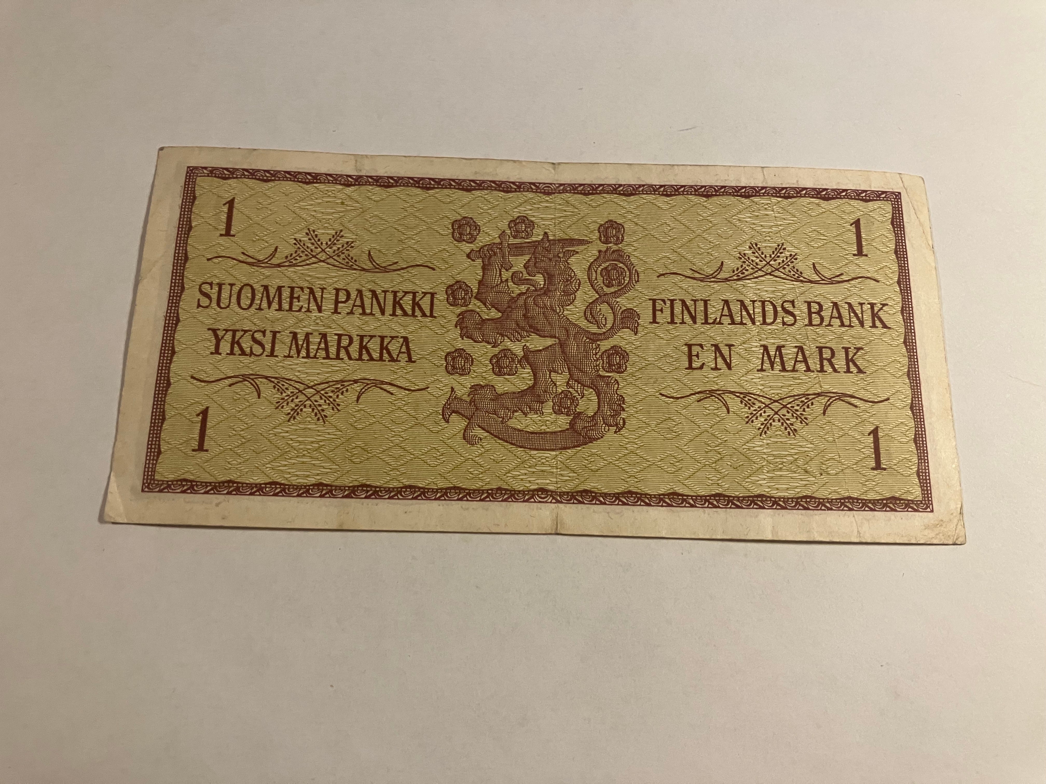 1 Markka 1963 Finland