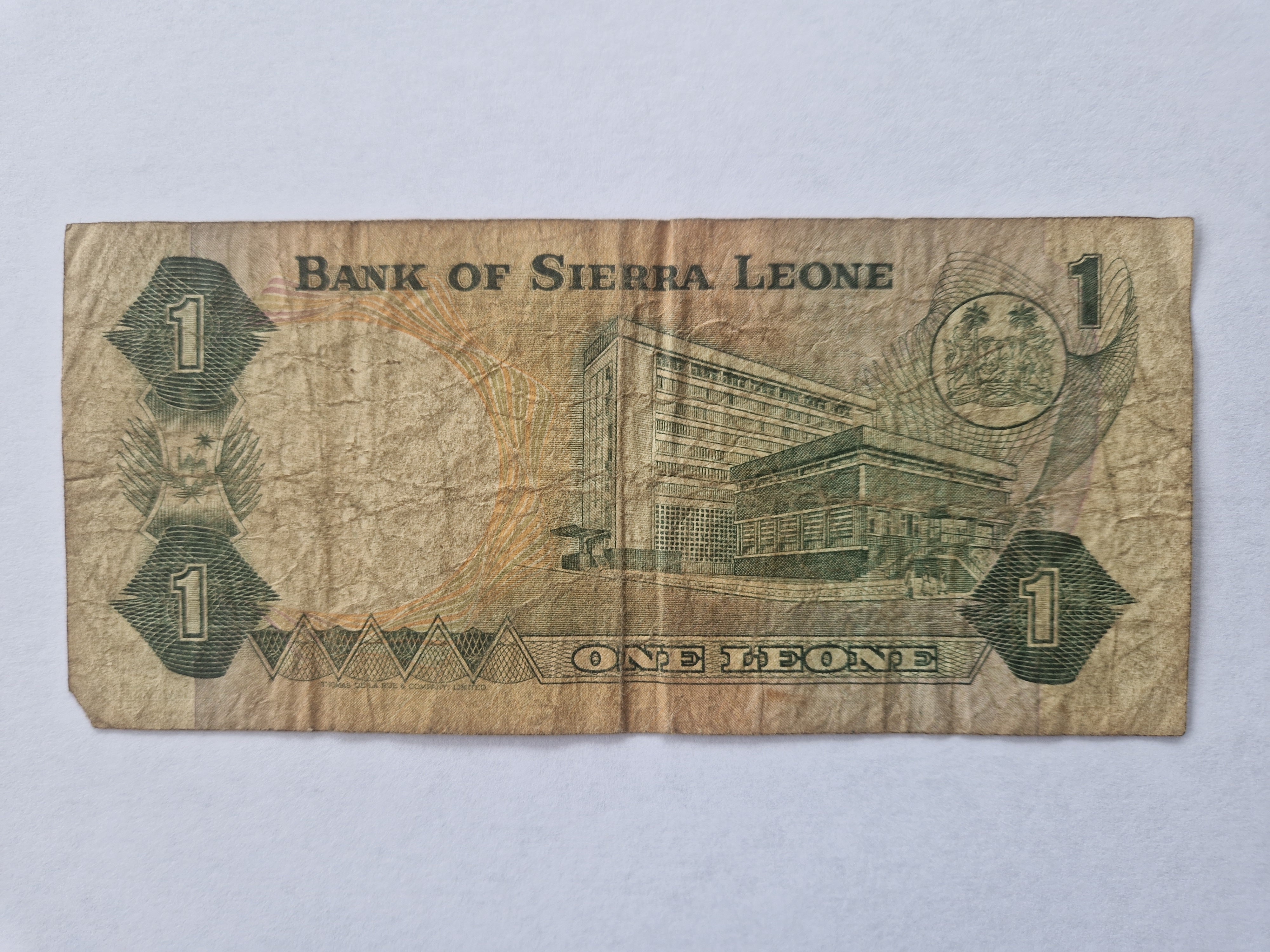 One Leone Sierra Leone 1981 - Slidt