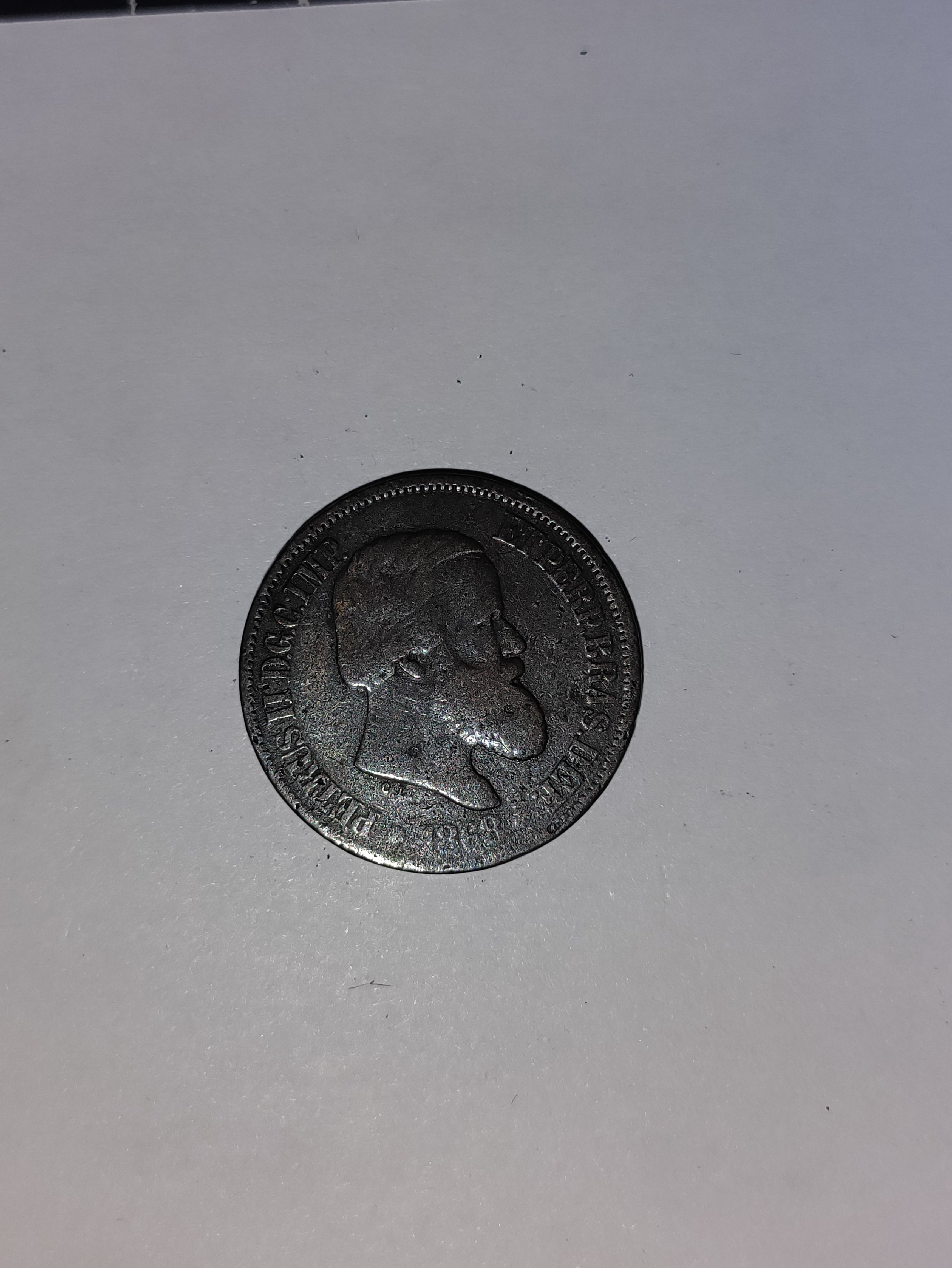 20 Reis 1868 Brazil - Bad condition