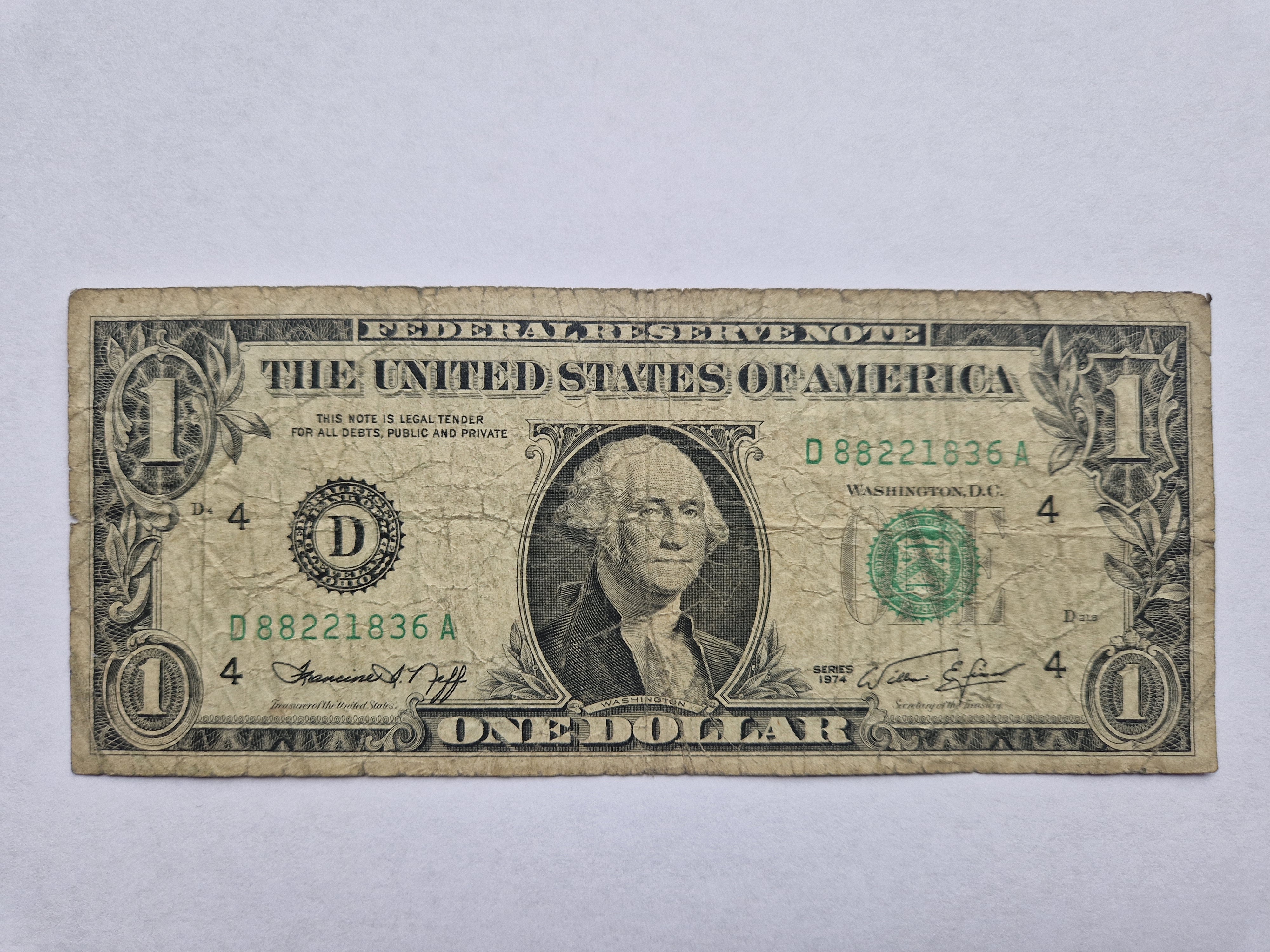One Dollar 1974 USA