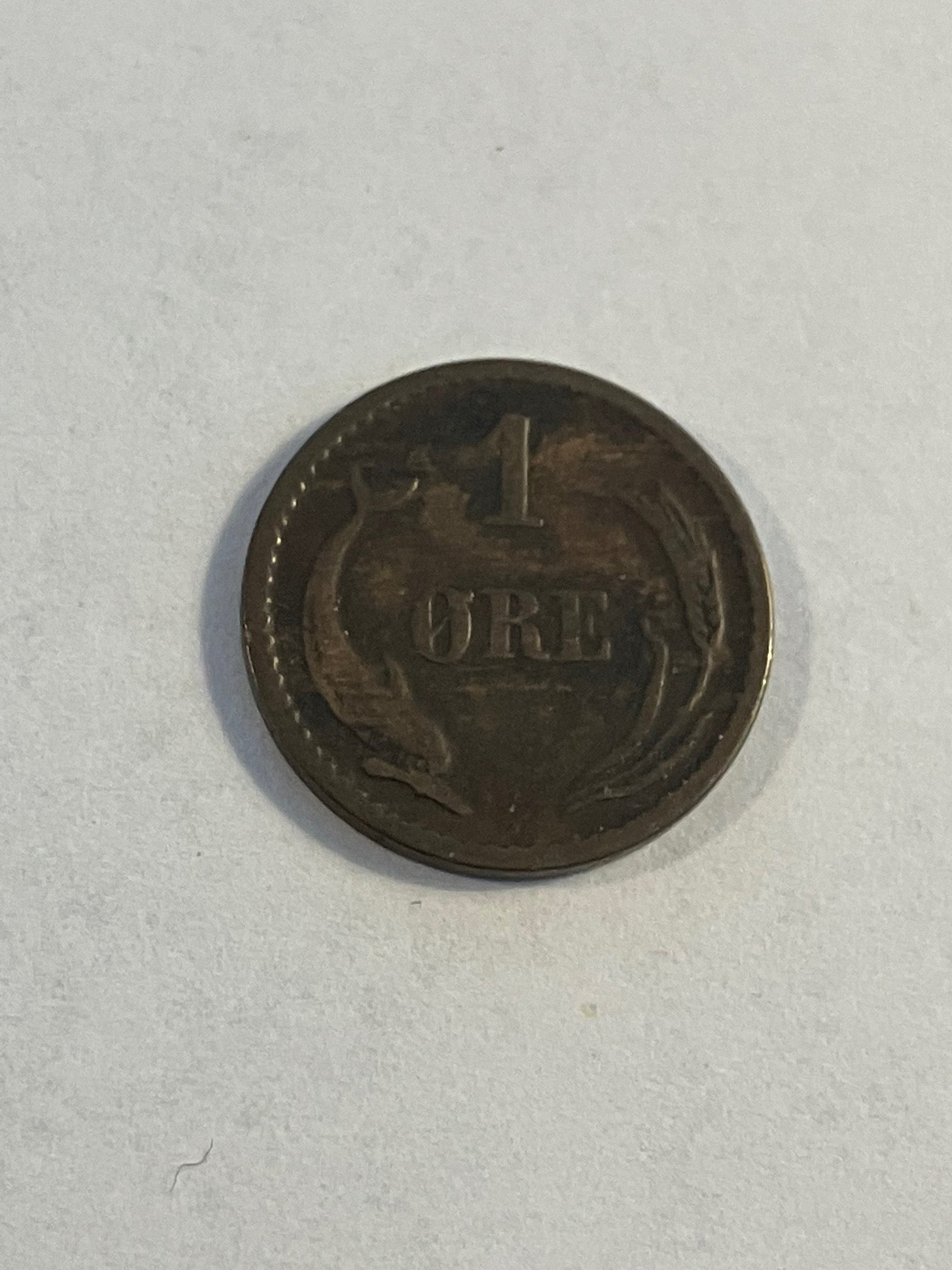 1 øre 1899 Danmark