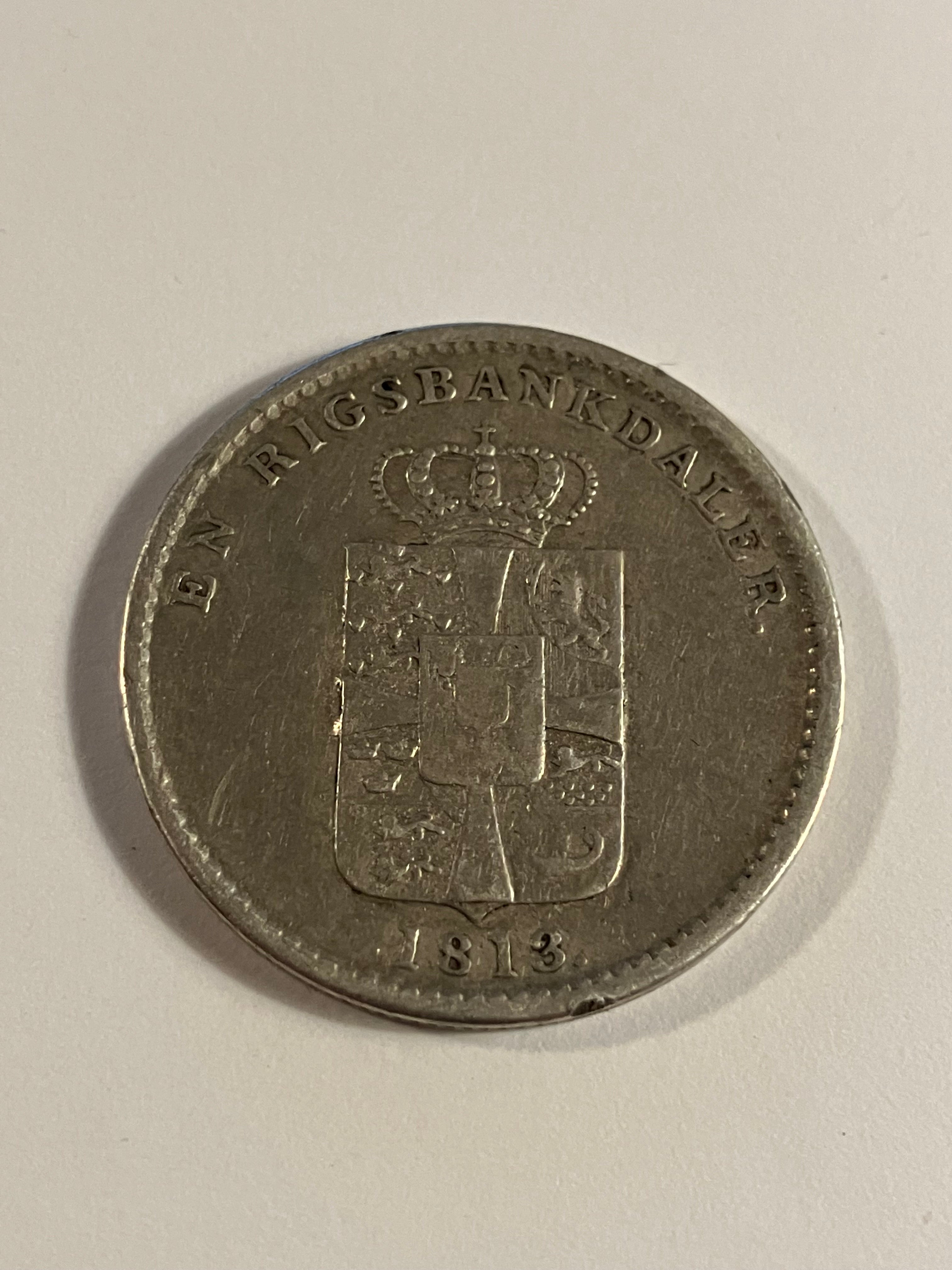 1 Rigsbankdaler 1813 Denmark