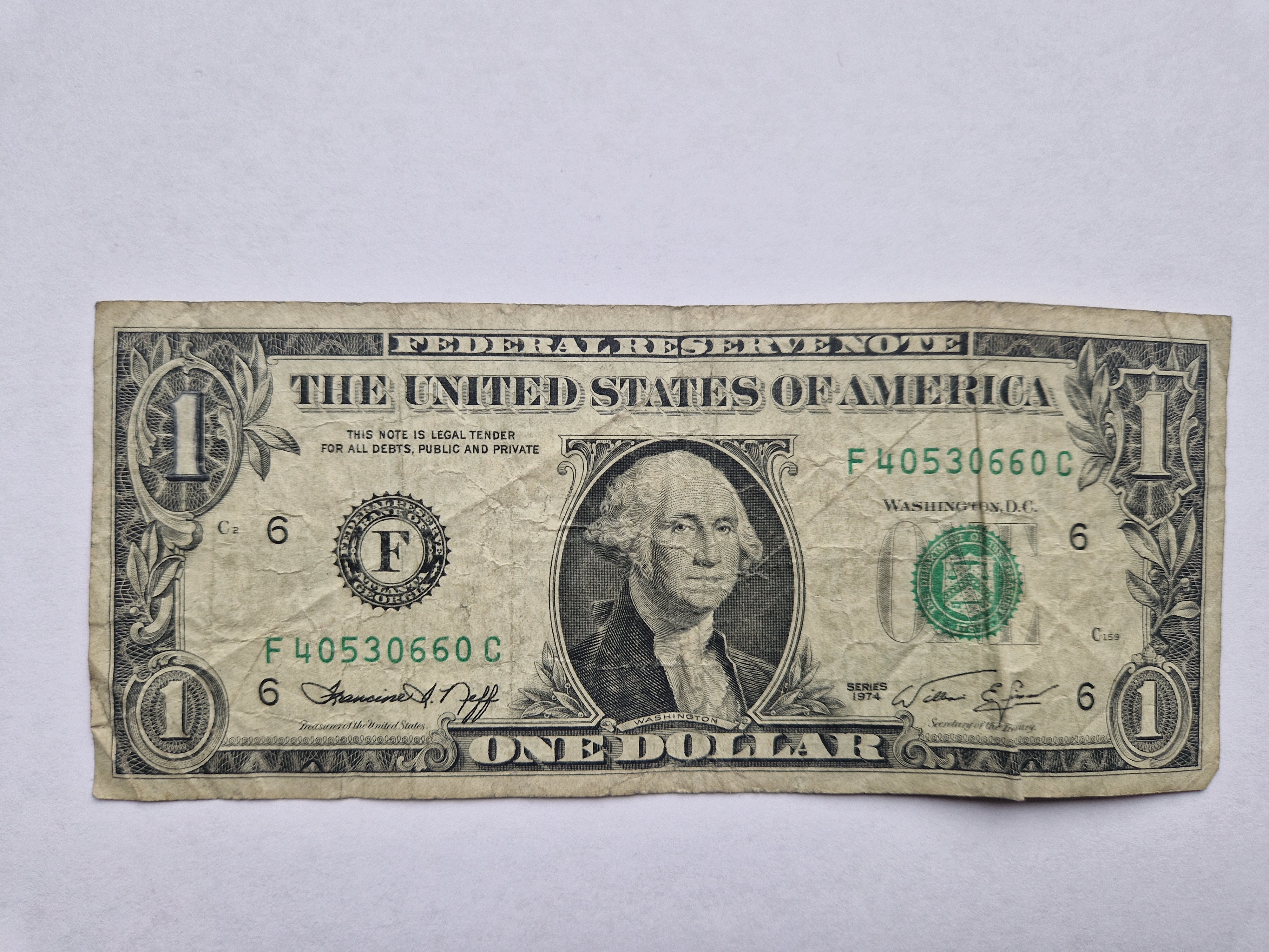 One Dollar 1974 USA