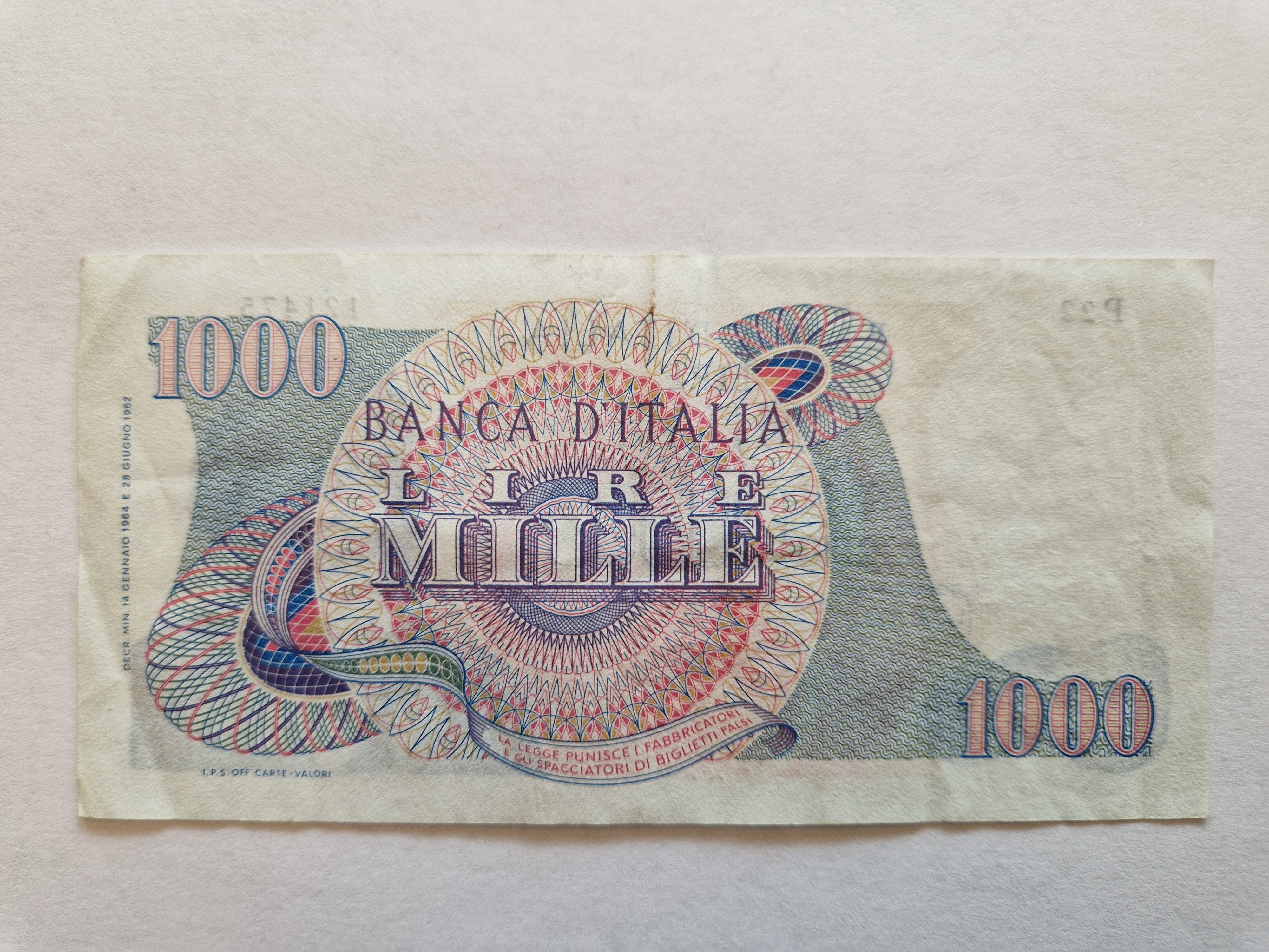 1000 Lire Italy