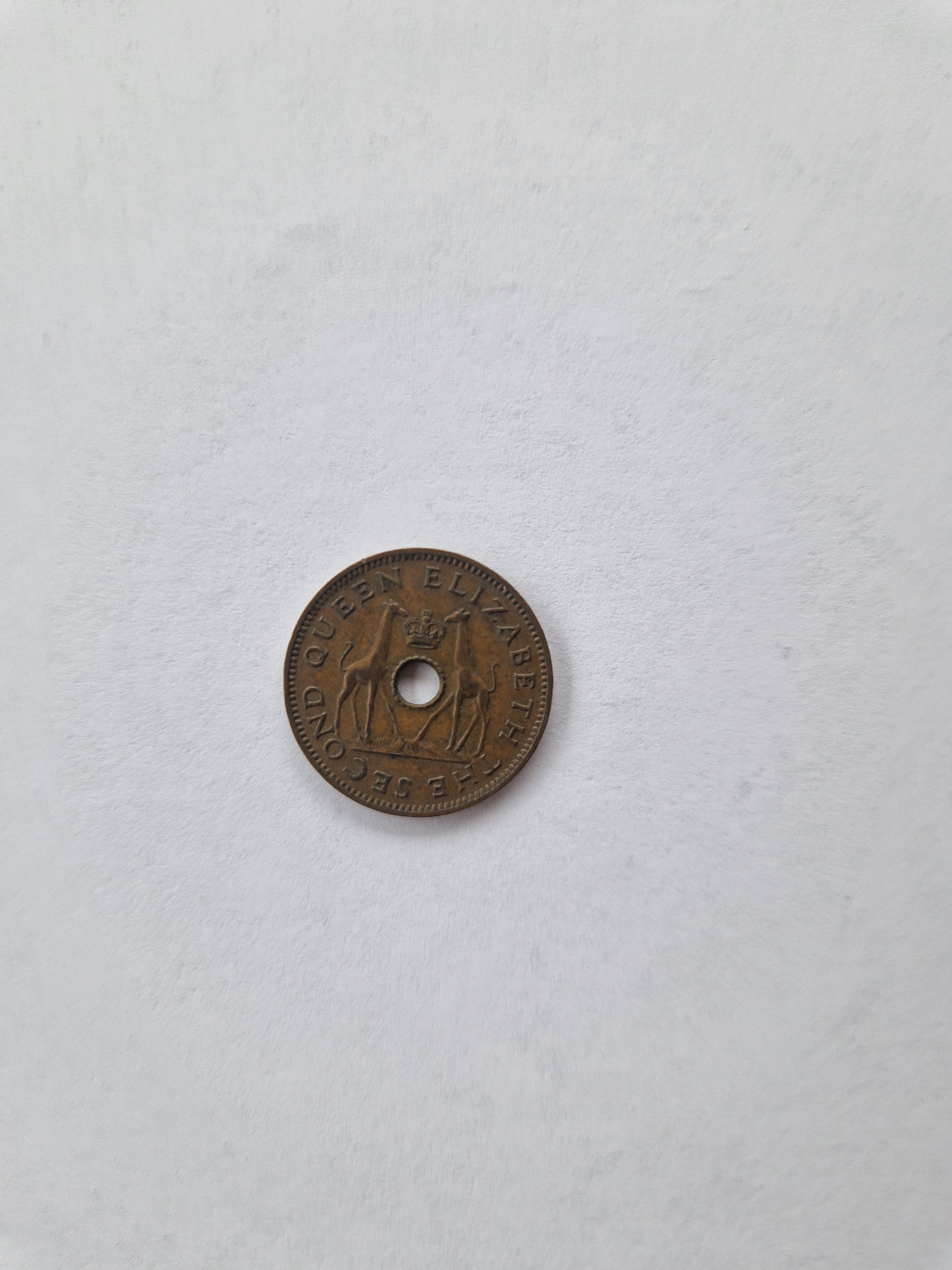 Half Penny Rhodesia and Nyasaland 1958