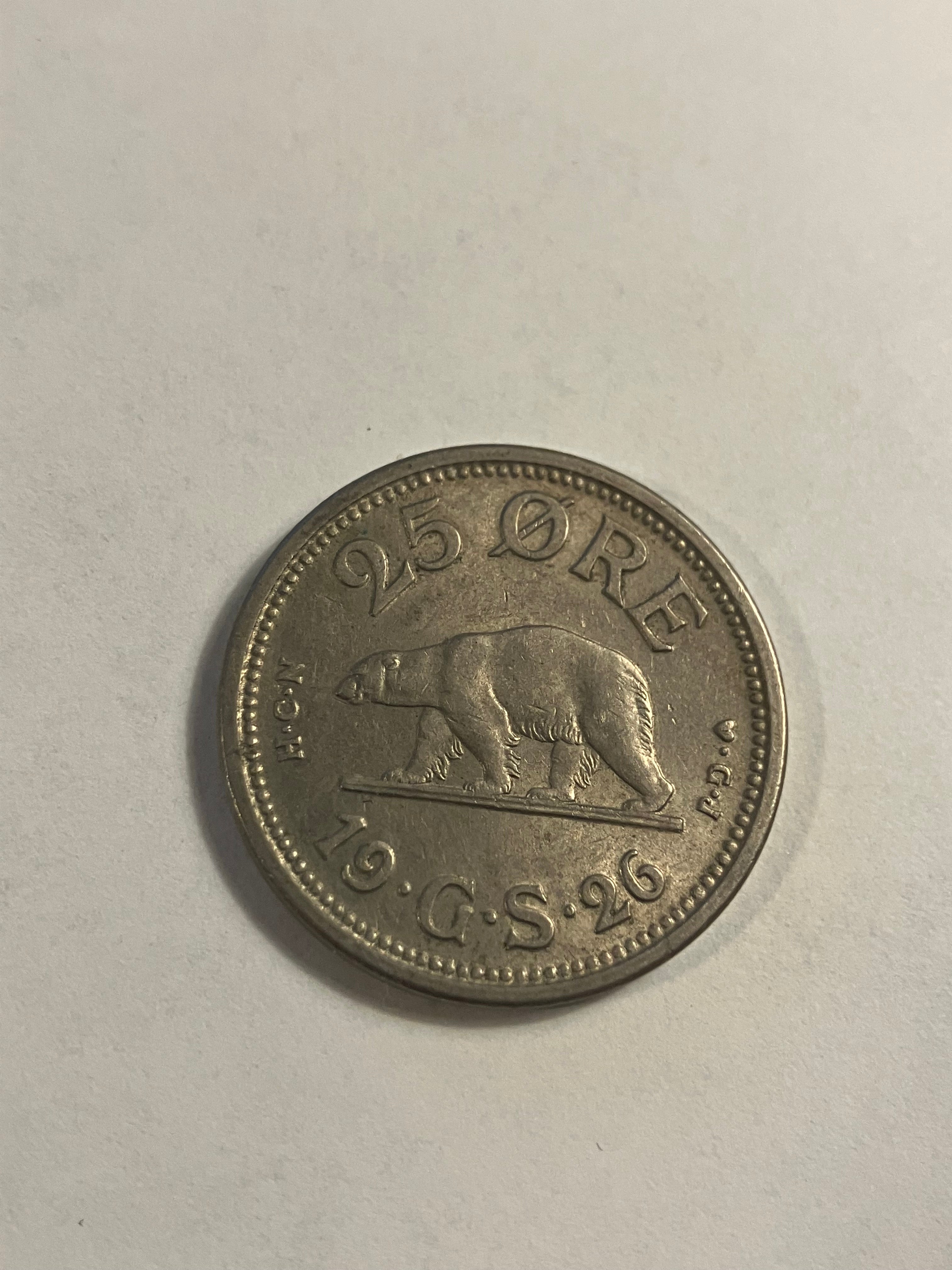 25 øre 1926 Greenland