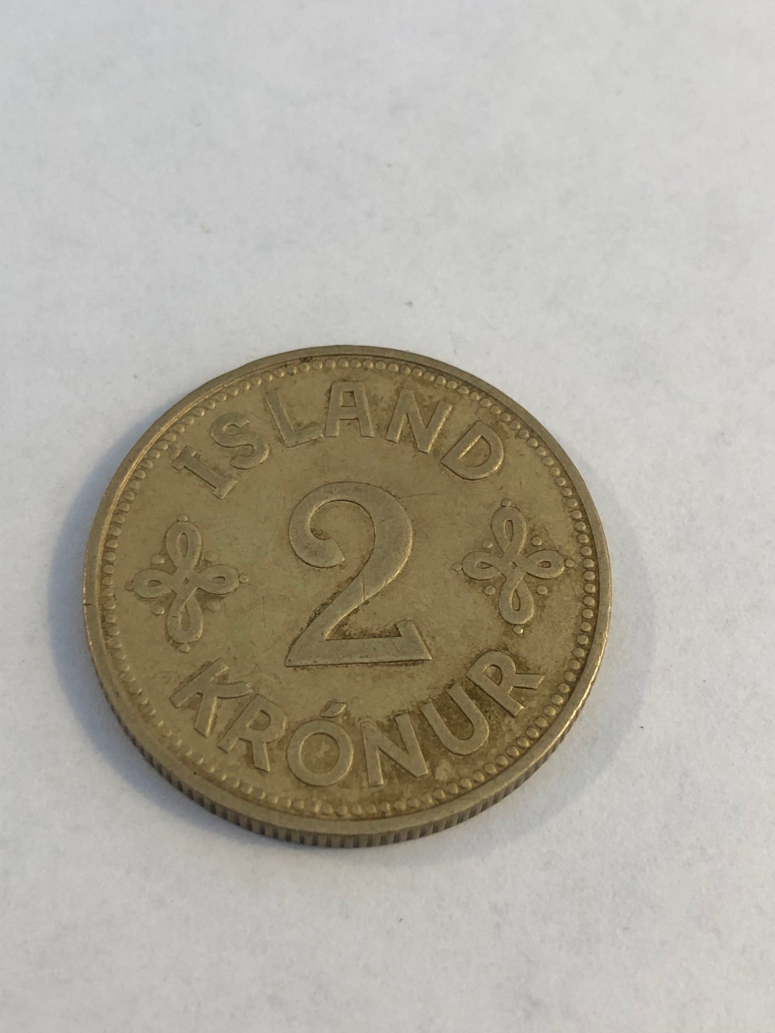 2 Kronur Island 1940