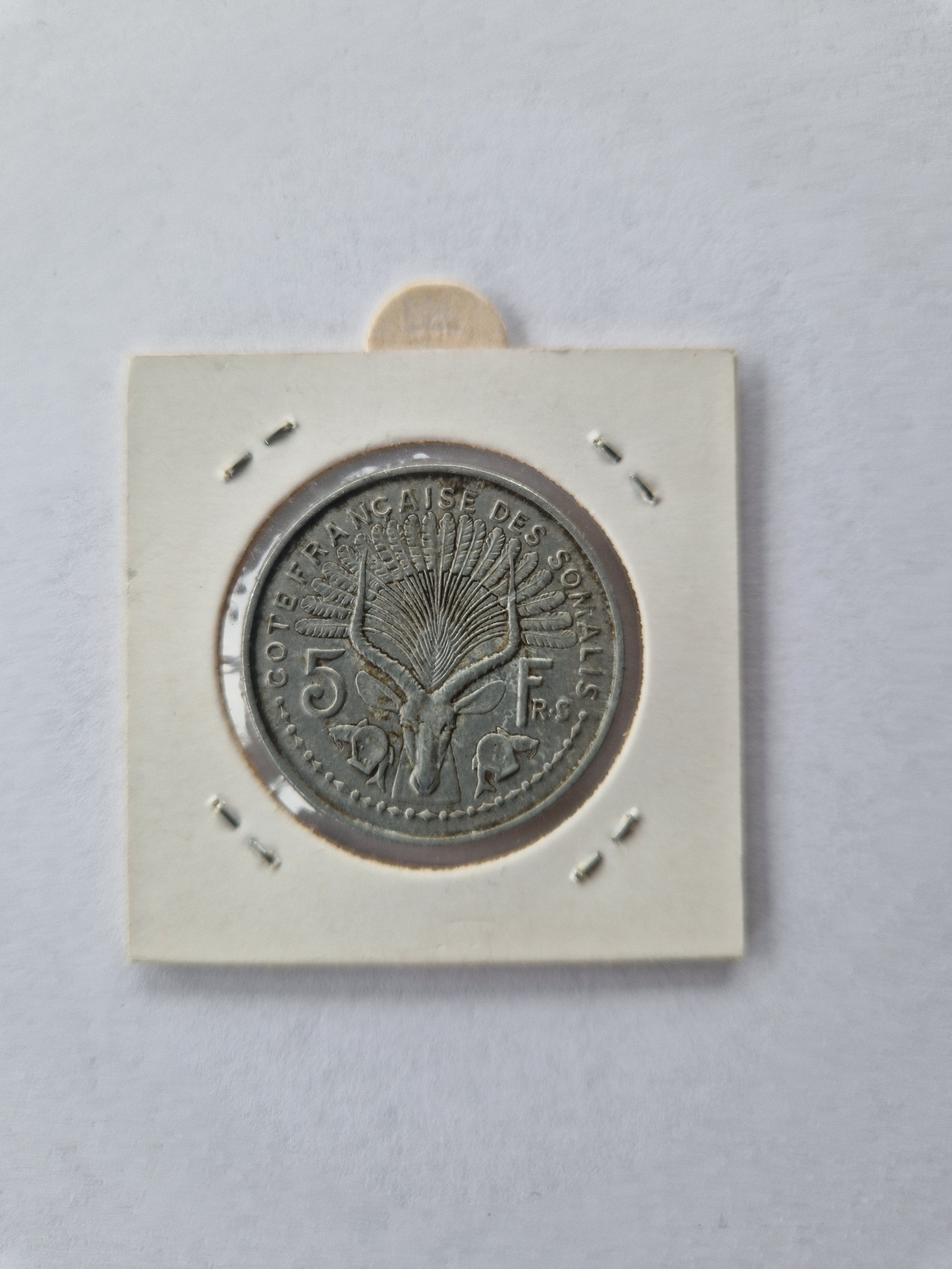 5 Francs French Somaliland 1959