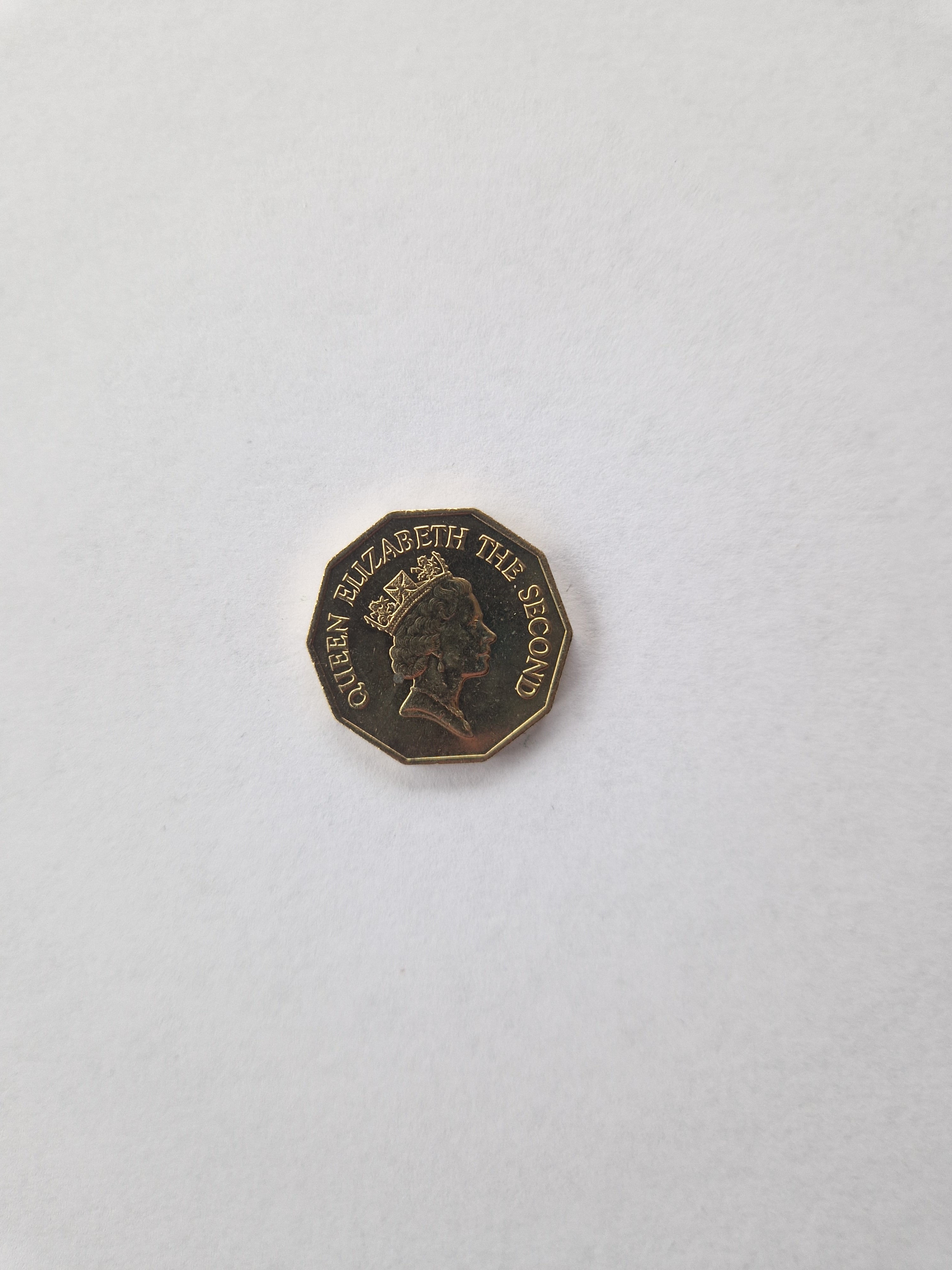 One Dollar Belize 1990