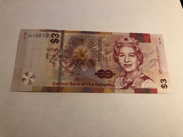 3 Dollar Bahamas 2019