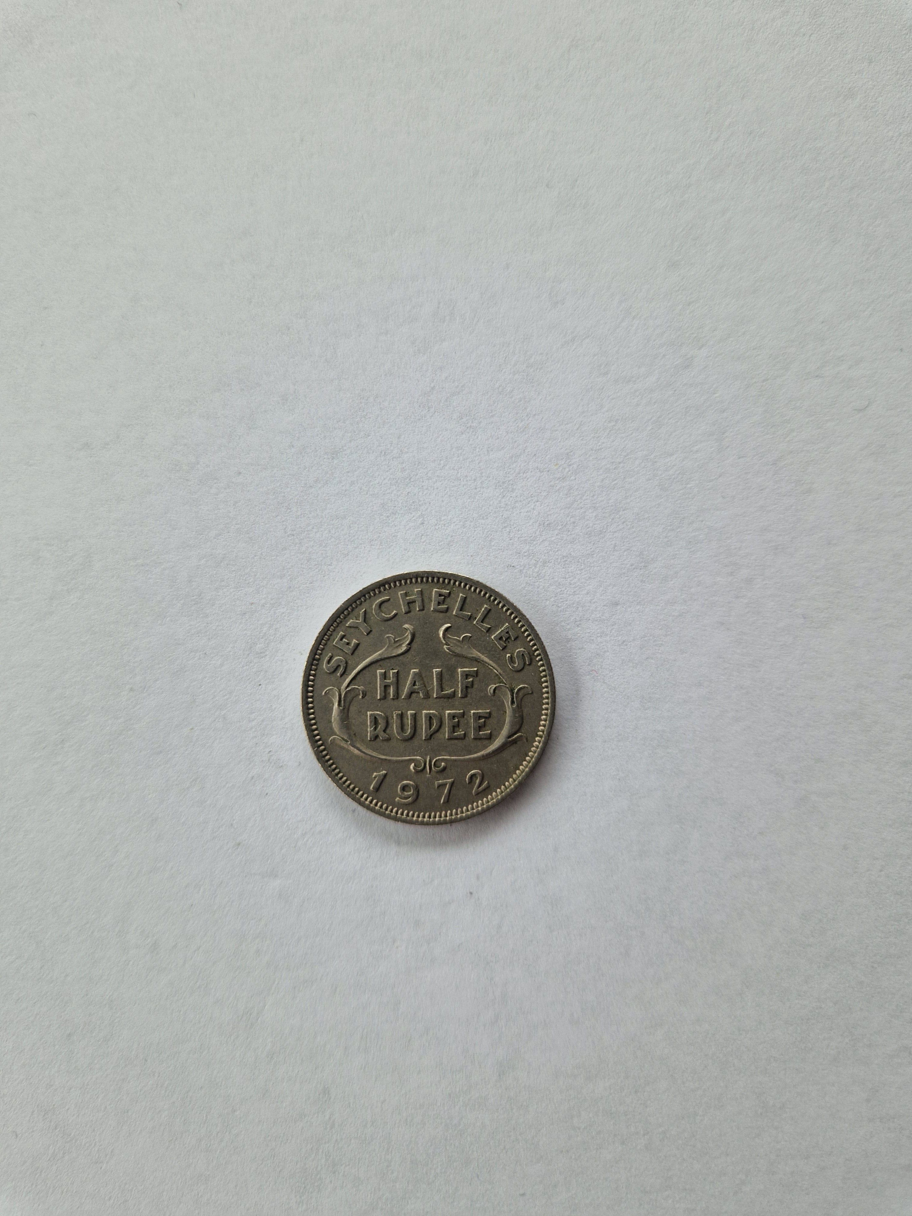 Half Rupee Seychelles 1972