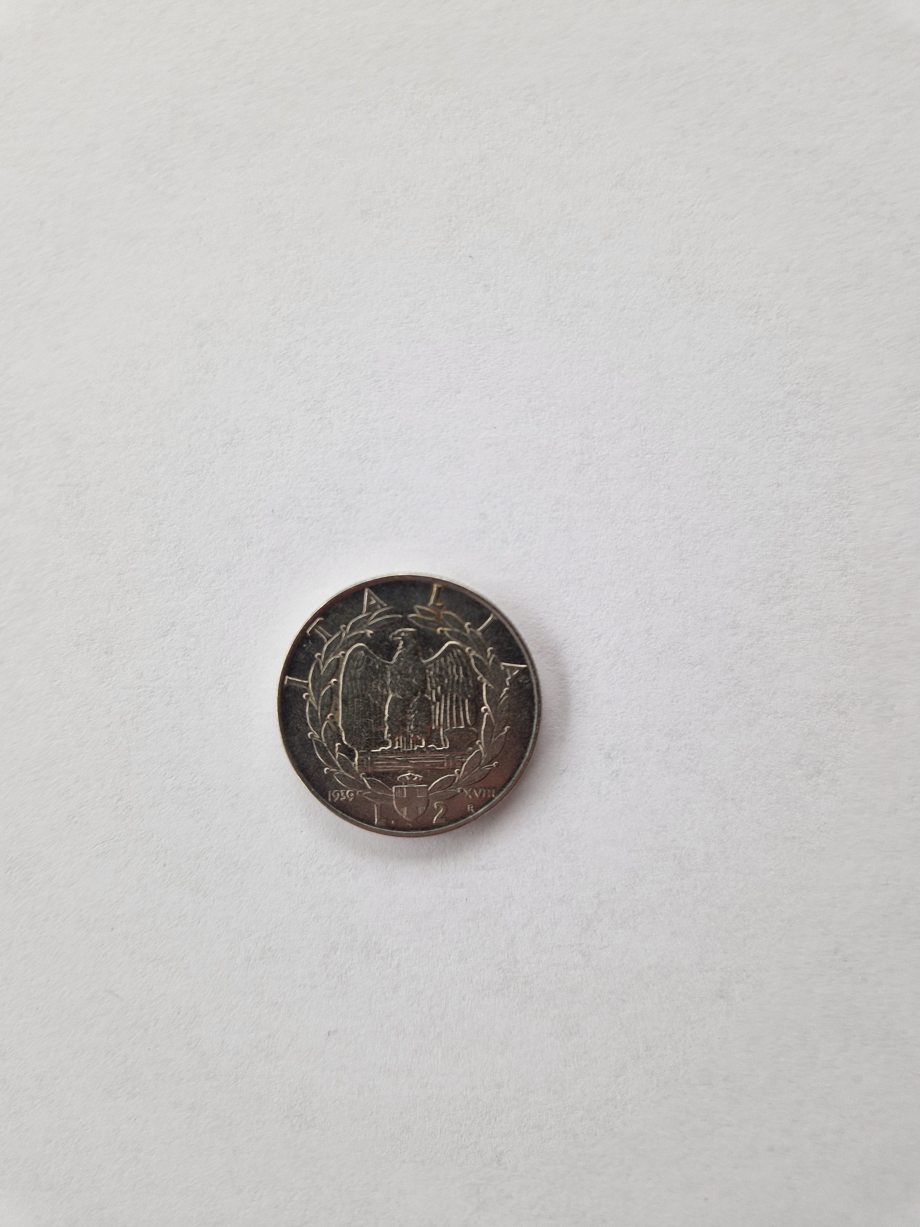 2 Lire Italy 1939