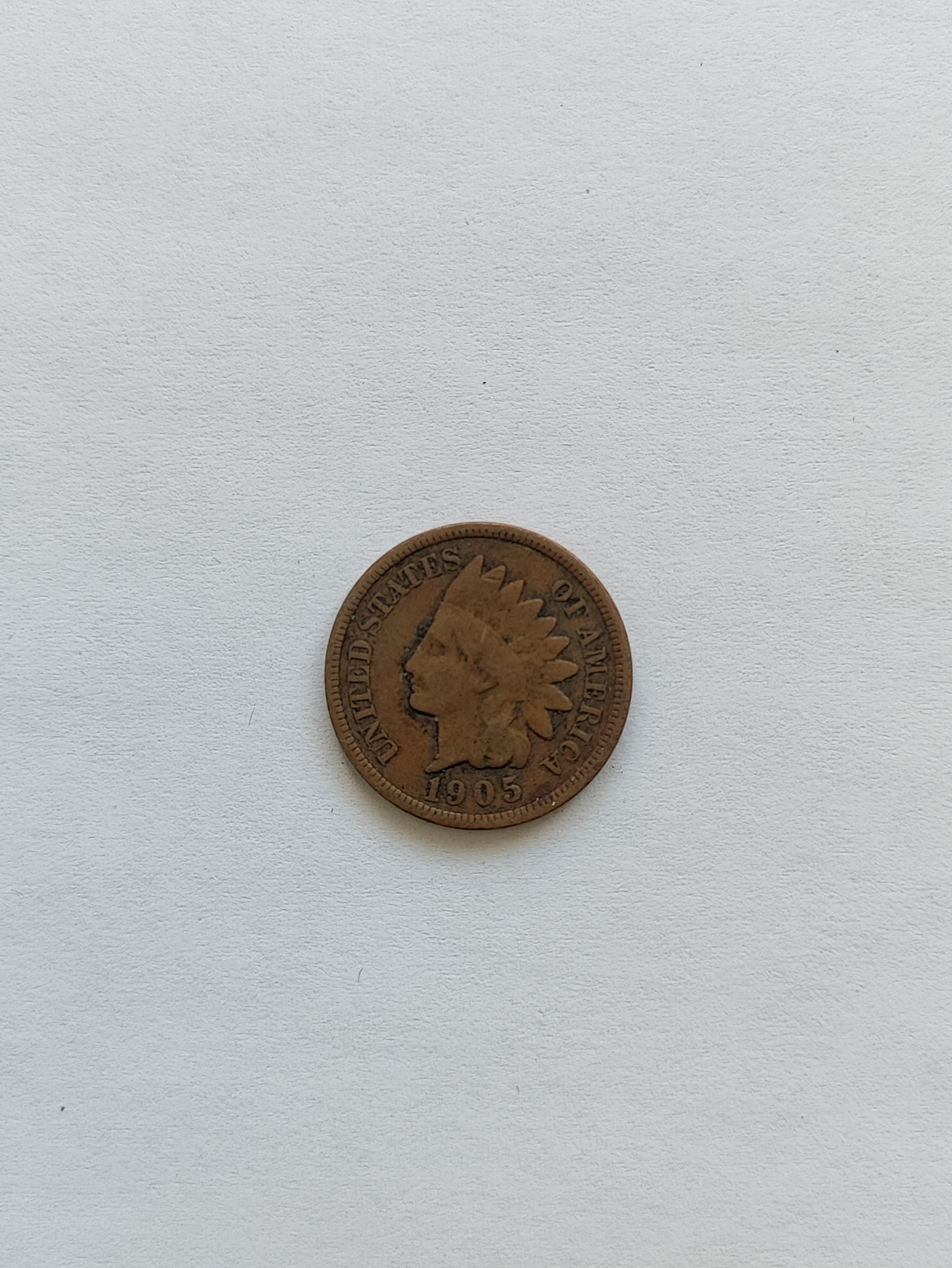 One Cent USA 1905