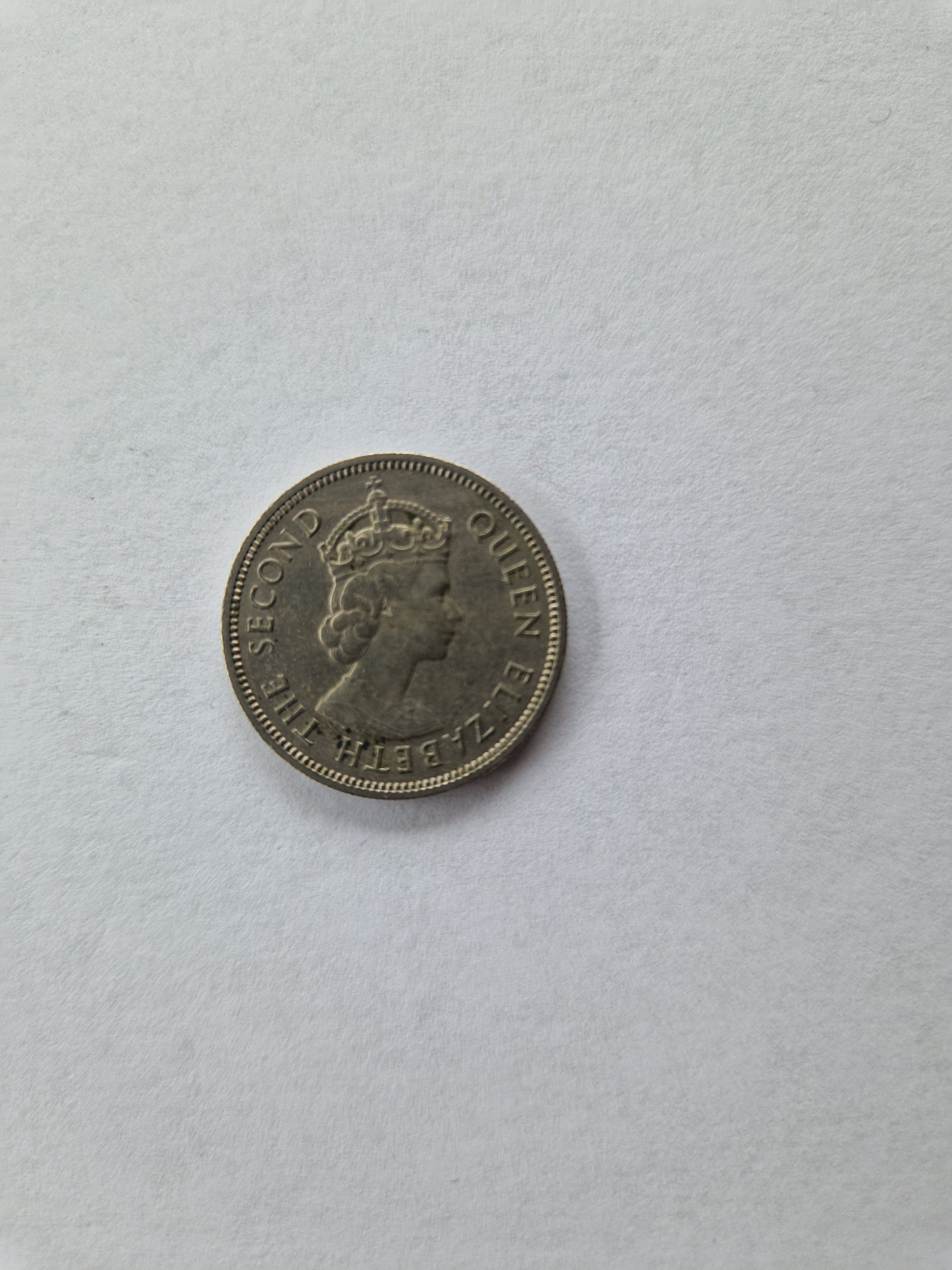 Half Rupee Seychelles 1972