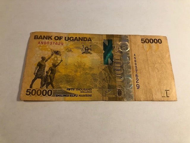 50000 Shillings Uganda