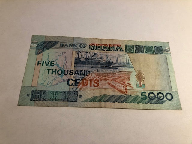 5000 Cedis Ghana