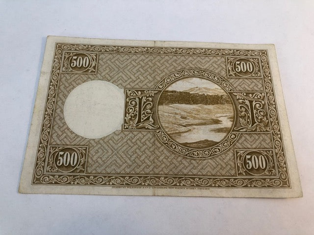 500 kronur Island 1928