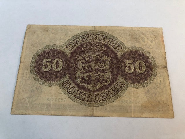 50 kroner Danmark 1954