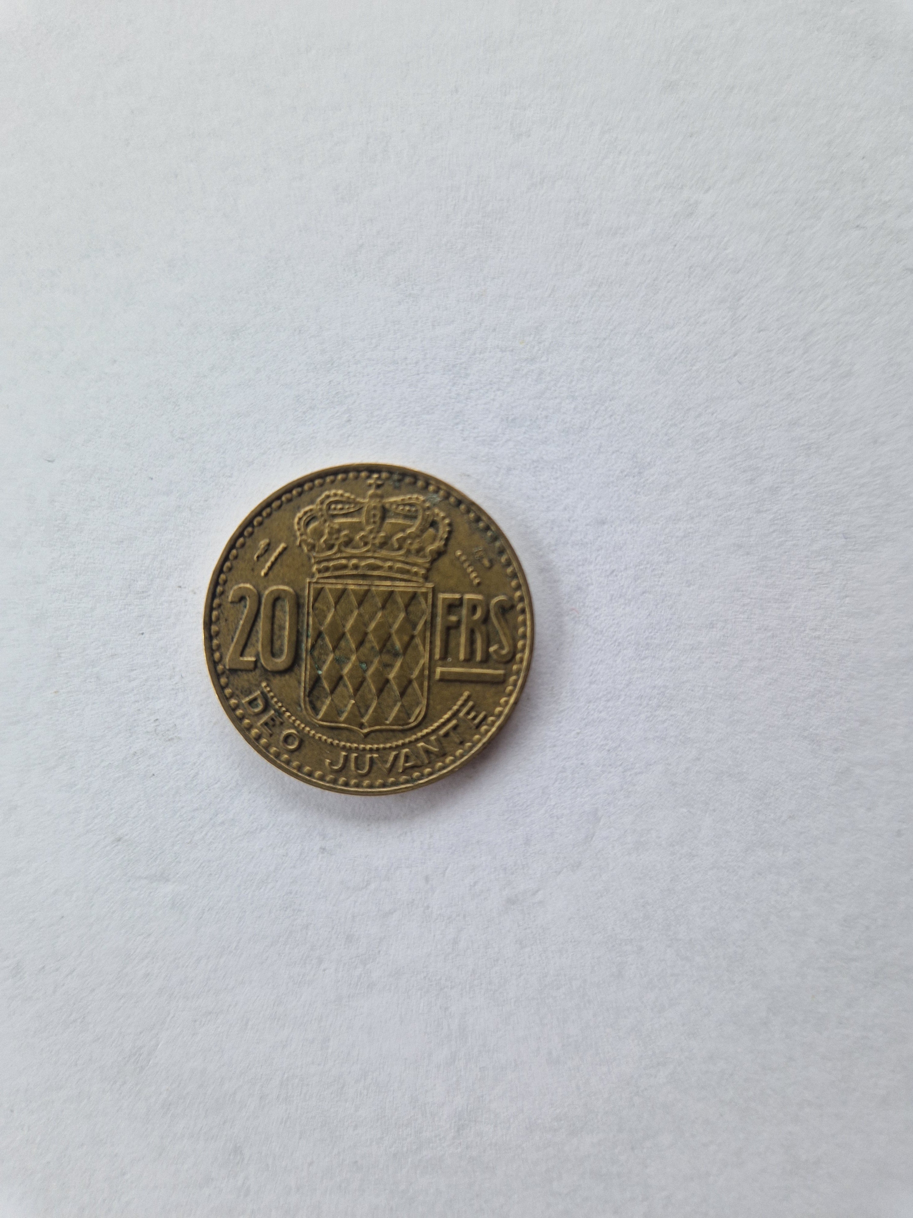 20 Francs Monaco 1951