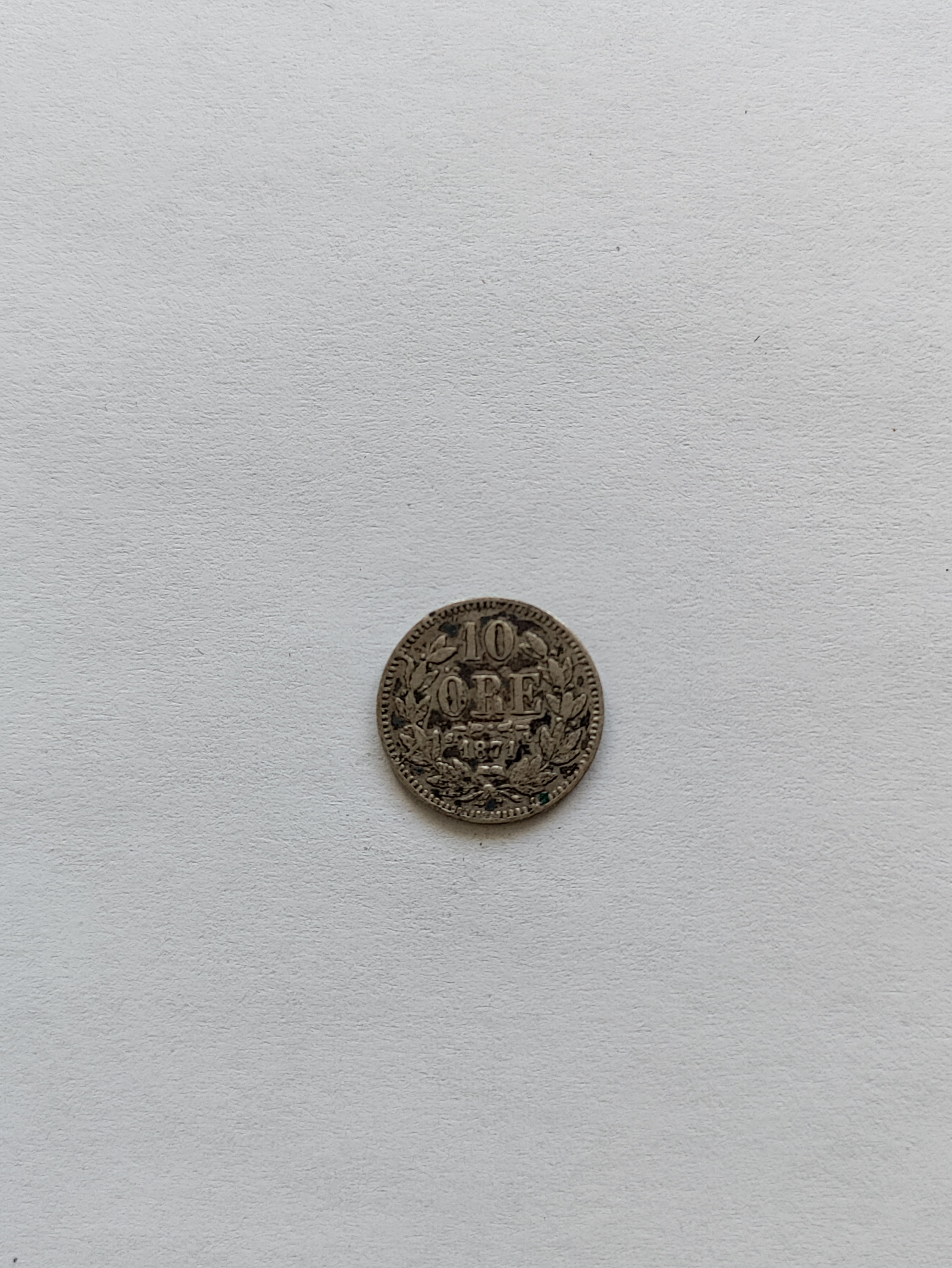 10 Øre 1871 Sweden