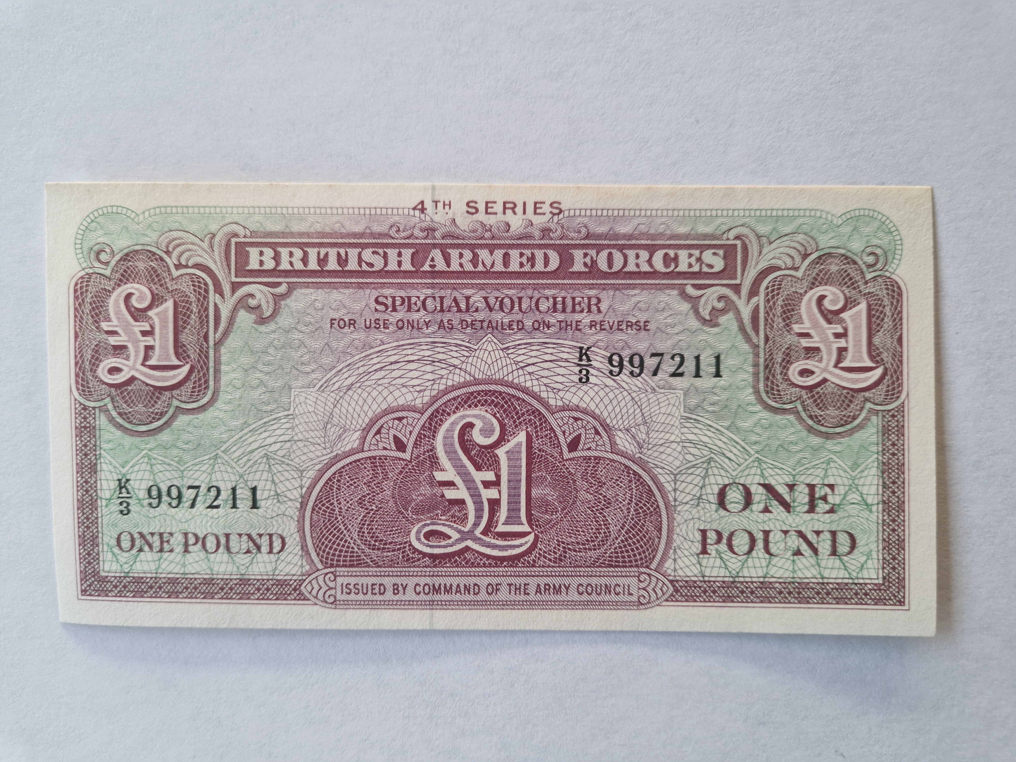1 Pound - British Armed Forces